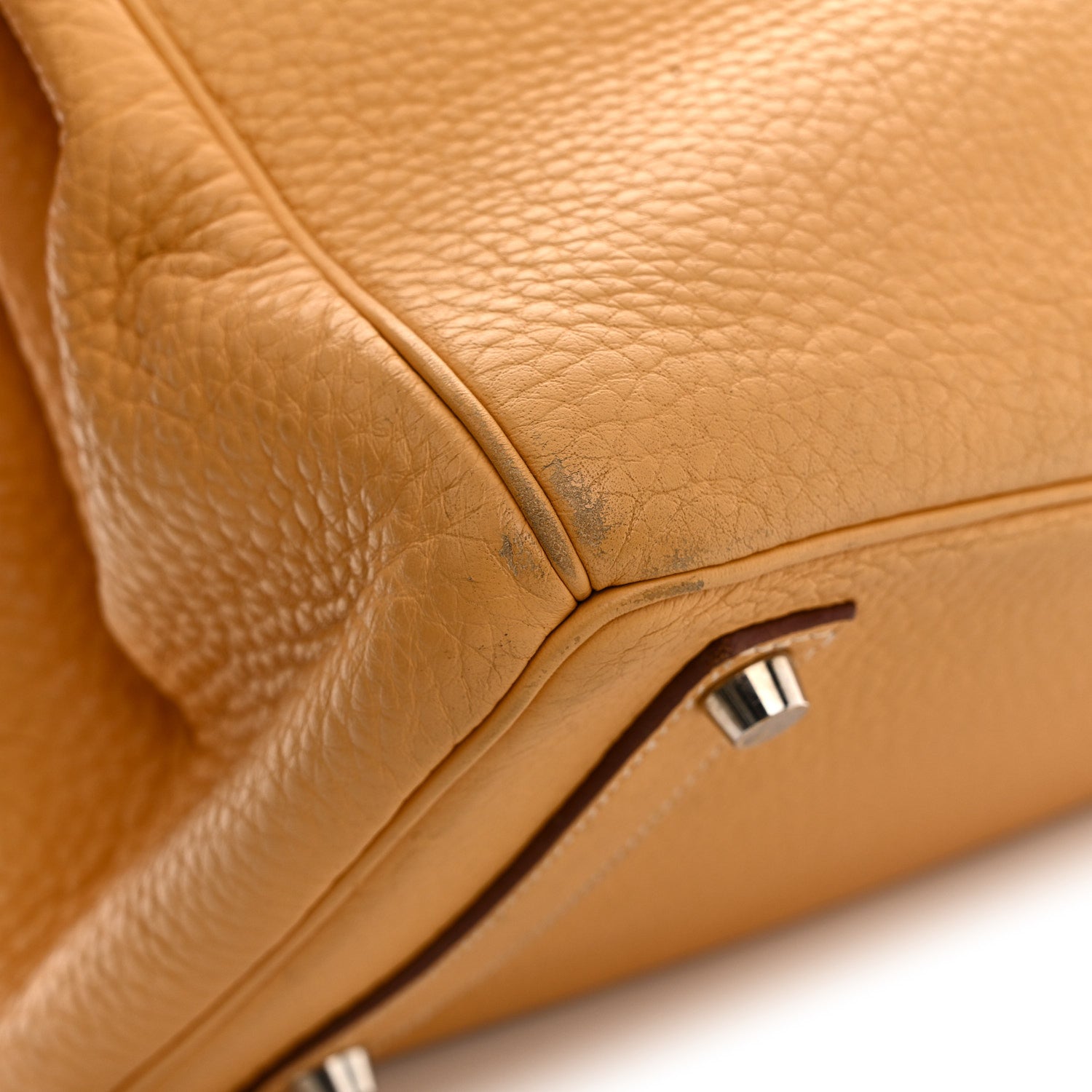 エルメス バーキン 32 オータクロア HAC Natural Sable トリヨンクレマンス シルバー金具 HERMES BIRKIN 32 HAC NATURAL SABLE TAURILLON CLEMENCE SILVER HARDWARE