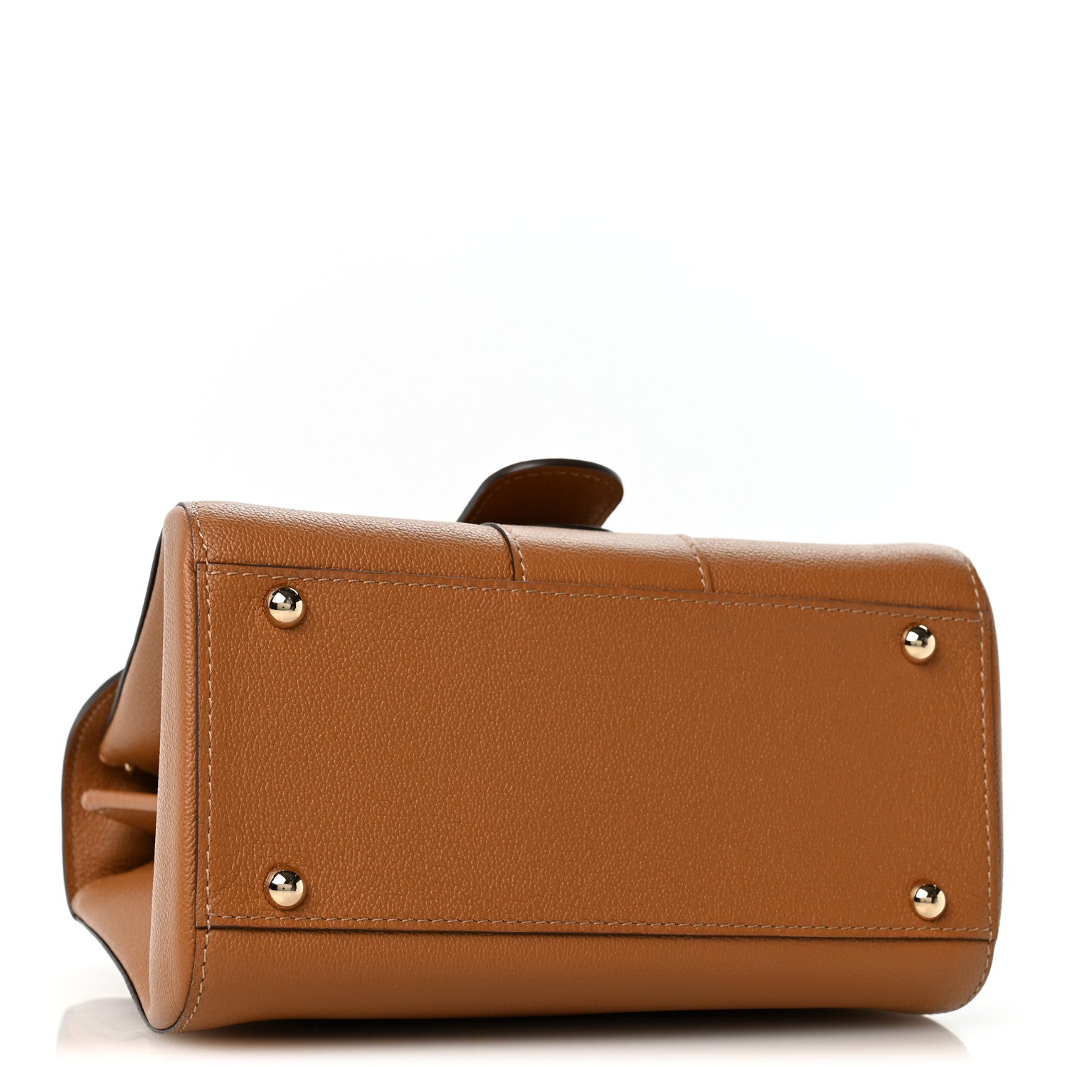デルヴォー ブリヨン ミニ ショルダーバッグ Natural グレインドカーフスキン ゴールド金具 DELVAUX BRILLANT MINI SHOULDER BAG NATURAL GRAINED CALFSKIN GOLD HARDWARE