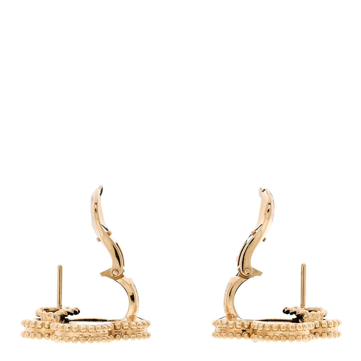 ヴァンクリーフ＆アーペル マジックアルハンブラ ピアス ブラックオニキス 18K イエローゴールド VAN CLEEF & ARPELS MAGIC ALHAMBRA EARRINGS BLACK ONYX 18K YELLOW GOLD