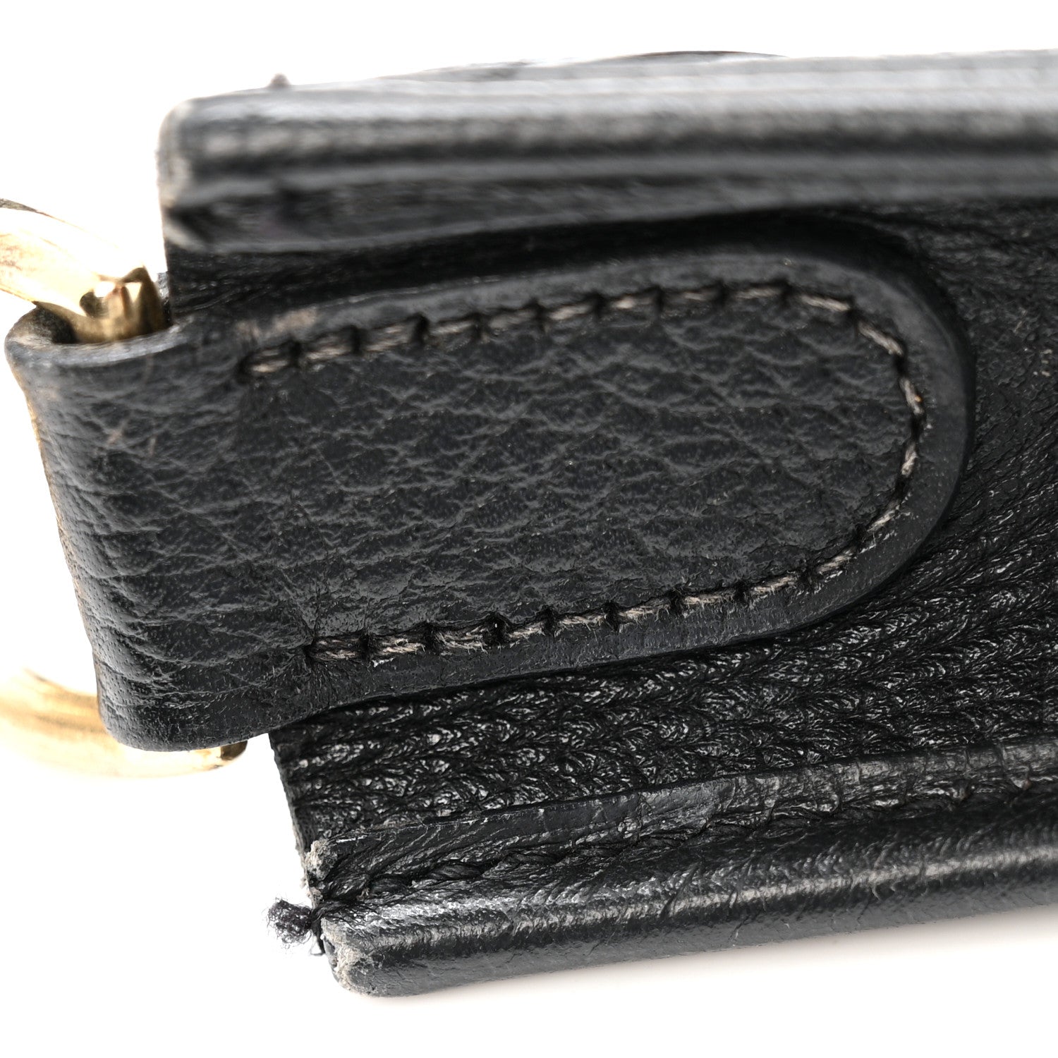 エルメス エヴリン GM Black アルデンヌ ゴールド金具 HERMES EVELYNE GM BLACK ARDENNES GOLD HARDWARE