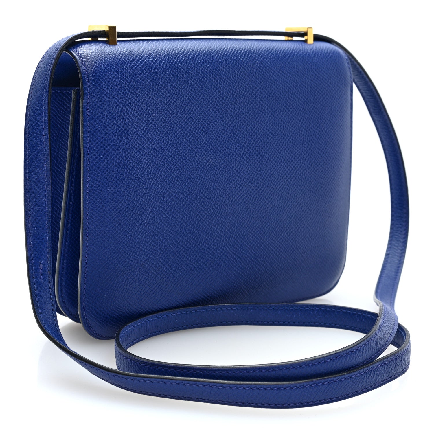 エルメス ミニコンスタンス 18 Bleu Electrique エプソン ゴールド金具 HERMES MINI CONSTANCE 18 BLEU ELECTRIQUE EPSOM GOLD HARDWARE