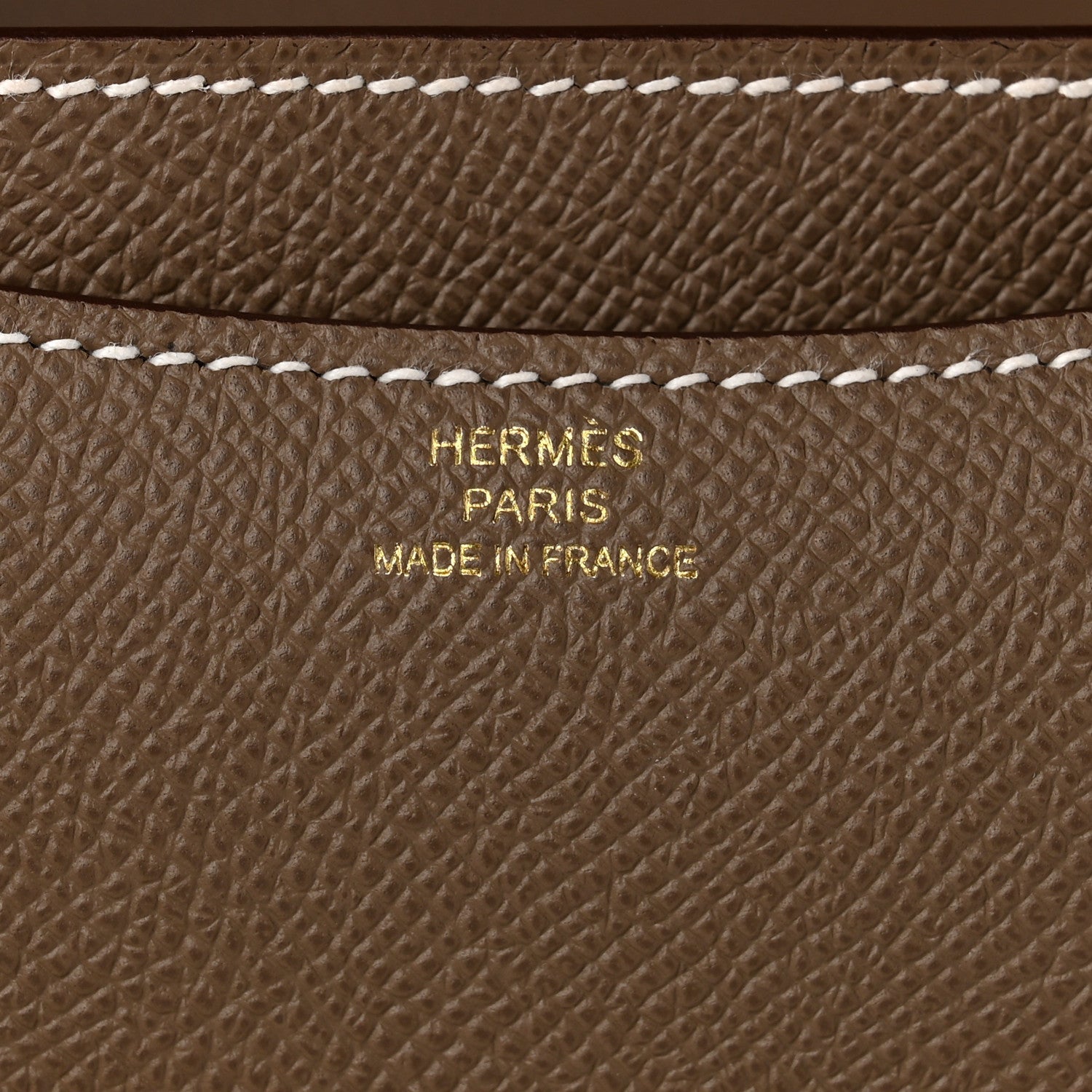 エルメス ミニコンスタンス 18 Etoupe エプソン ゴールド金具 HERMES MINI CONSTANCE 18 ETOUPE EPSOM GOLD HARDWARE