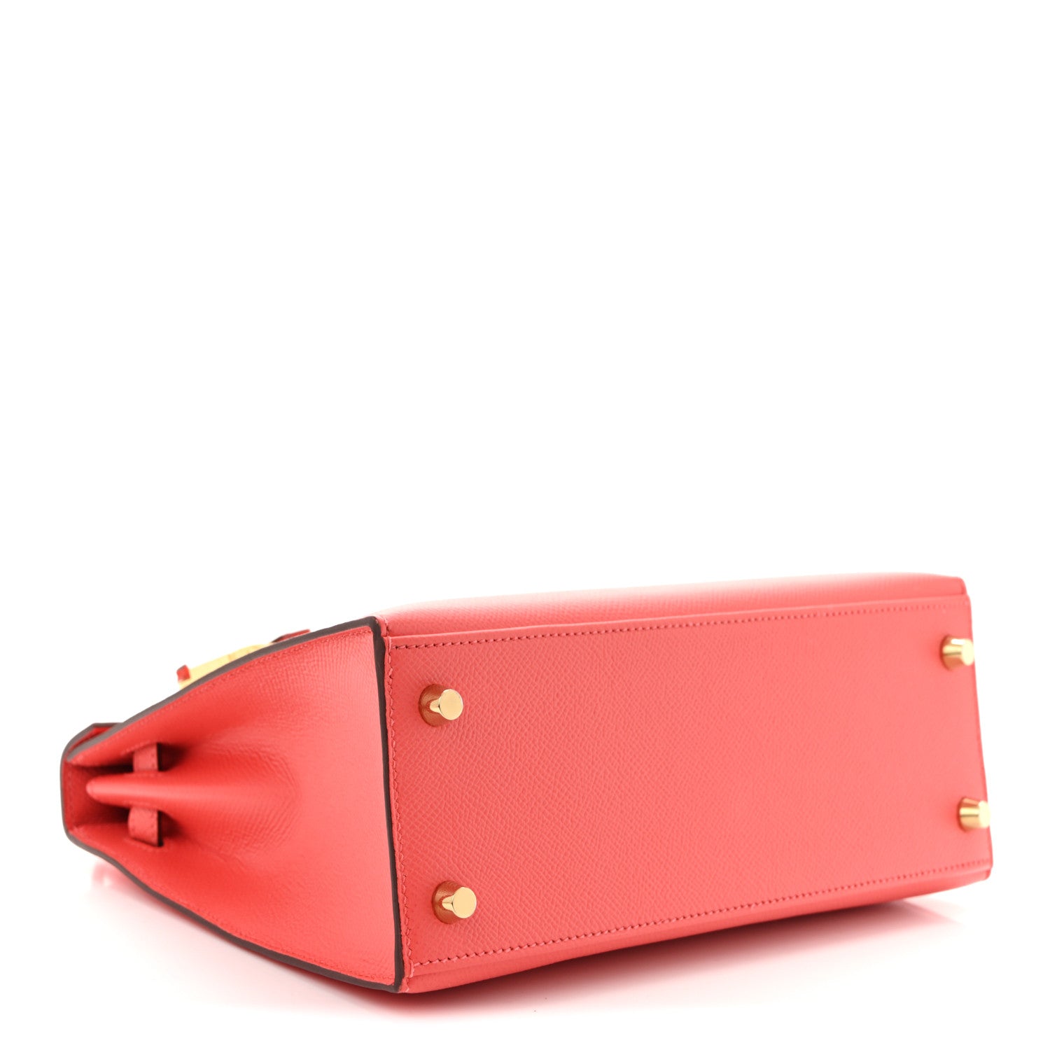 エルメス ケリー 25 外縫い Rose Jaipur エプソン ゴールド金具 HERMES KELLY 25 SELLIER ROSE JAIPUR EPSOM GOLD HARDWARE