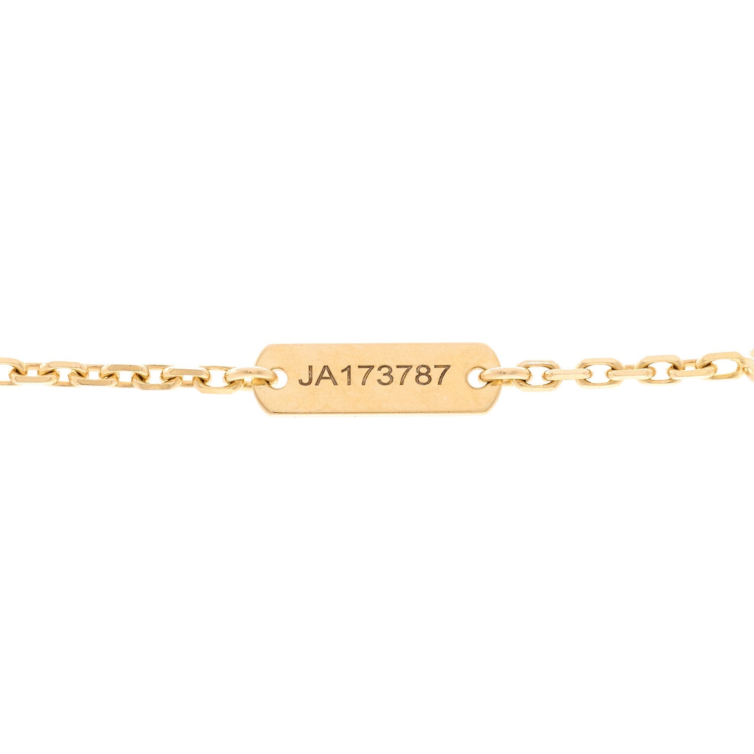 ヴァンクリーフ＆アーペル ヴィンテージアルハンブラ ペンダントネックレス マルチカラー 18K イエローゴールド VAN CLEEF & ARPELS VINTAGE ALHAMBRA PENDANT NECKLACE MULTICOLOR 18K YELLOW GOLD