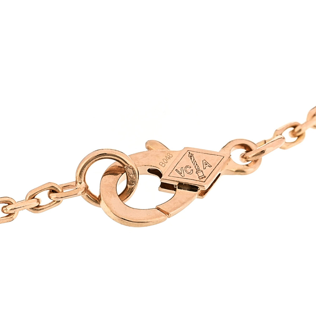 ヴァンクリーフ＆アーペル ラッキースプリング ブレスレット マルチカラー 18K ローズゴールド VAN CLEEF & ARPELS LUCKY SPRING BRACELET MULTICOLOR 18K ROSE GOLD