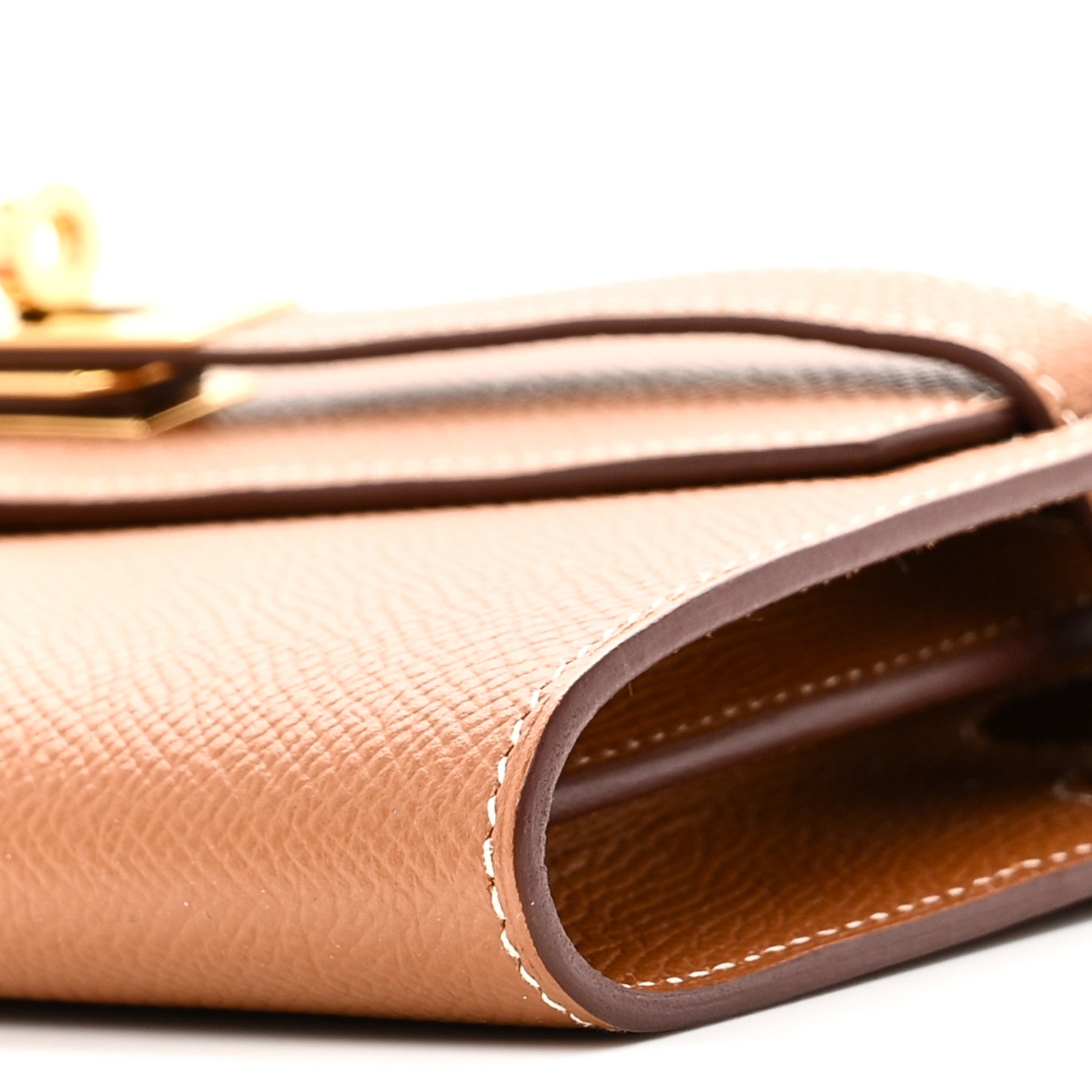 エルメス ケリートゥーゴー 長財布 Gold エプソン ゴールド金具 HERMES KELLY TO GO WALLET GOLD EPSOM GOLD HARDWARE