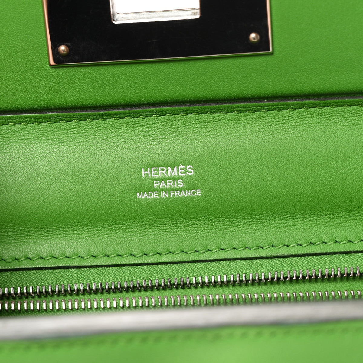 エルメス 24/24 ミニヴァンキャトル 21 Vert Yucca エバーカラー / スイフト シルバー金具 HERMES 24/24 21 VERT YUCCA EVERCOLOR / SWIFT SILVER HARDWARE