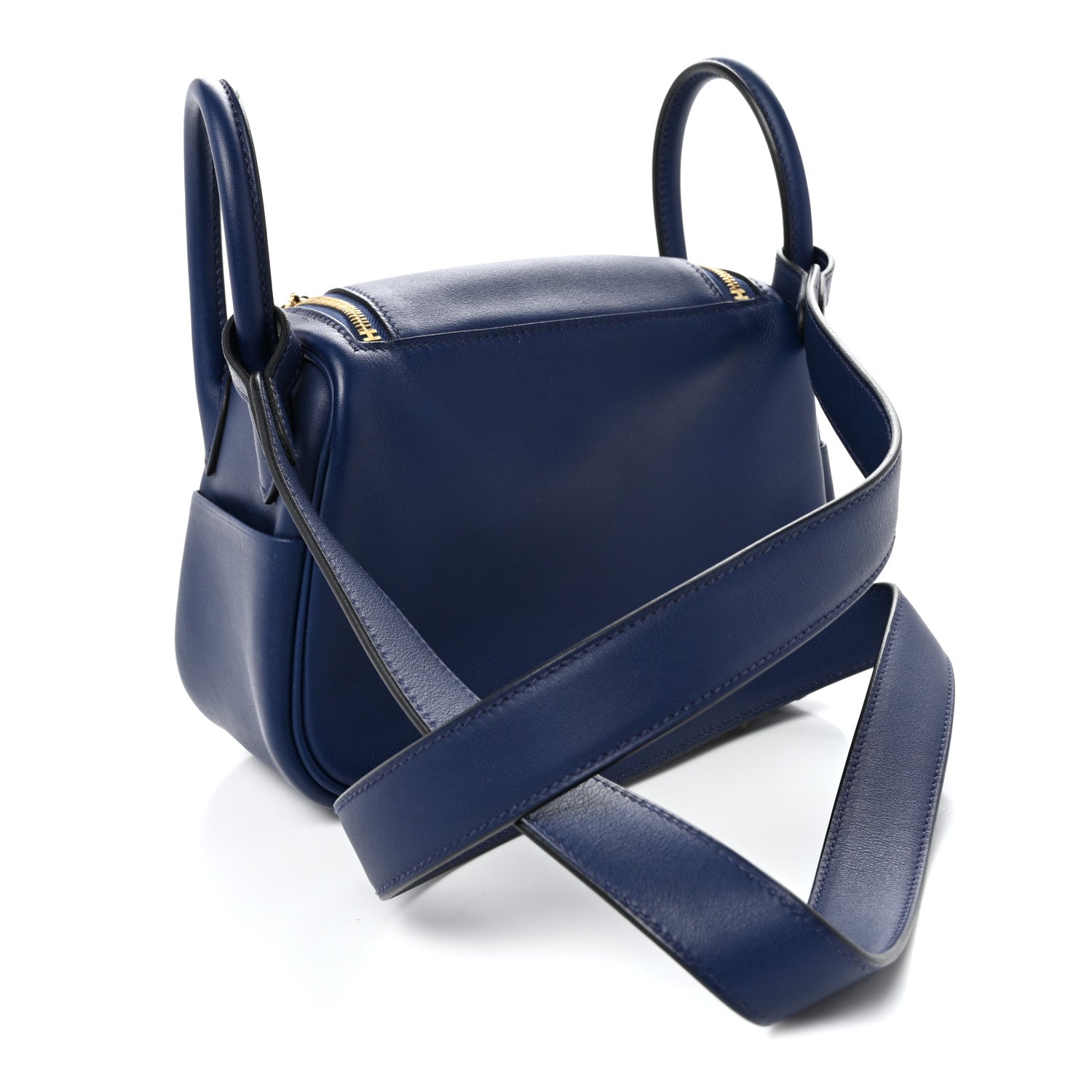 エルメス リンディ 20 Bleu Saphir スイフト ゴールド金具 HERMES LINDY 20 BLEU SAPHIR SWIFT GOLD HARDWARE