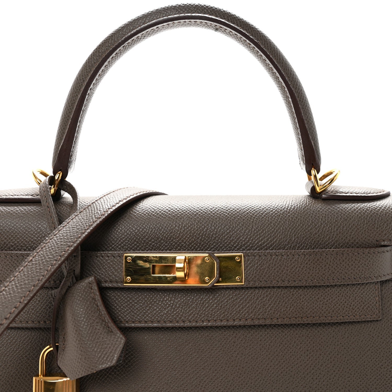 エルメス ケリー 28 外縫い Etain エプソン ゴールド金具 HERMES KELLY 28 SELLIER ETAIN EPSOM GOLD HARDWARE