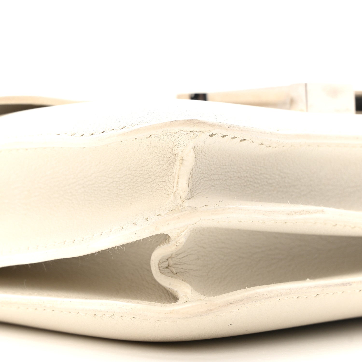 エルメス コンスタンス PM 18 White スイフト シルバー金具 HERMES CONSTANCE PM 18 WHITE SWIFT SILVER HARDWARE