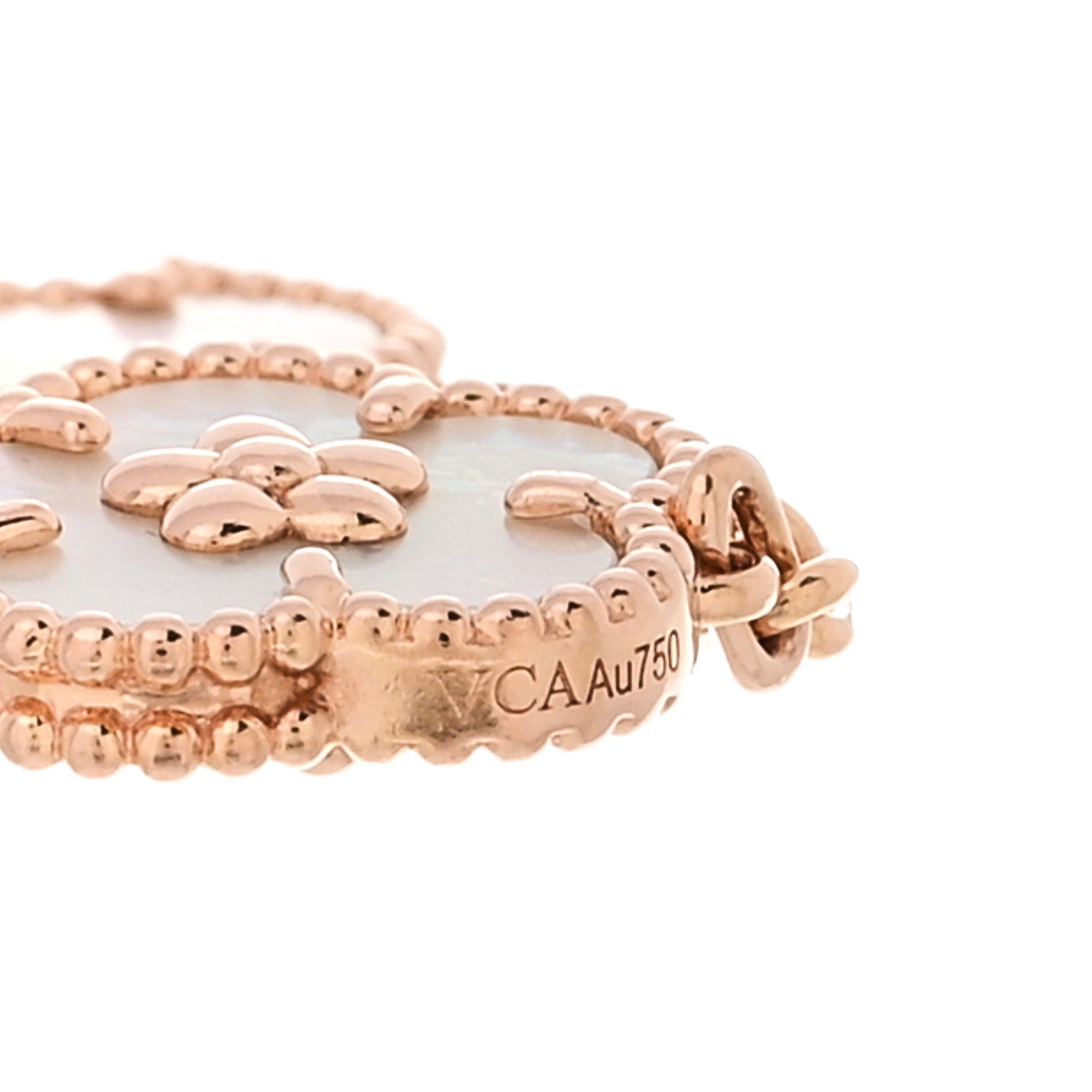 ヴァンクリーフ＆アーペル ラッキースプリング 5モチーフ ブレスレット マルチカラー 18K ローズゴールド VAN CLEEF & ARPELS LUCKY SPRING 5 MOTIFS BRACELET MULTICOLOR 18K ROSE GOLD