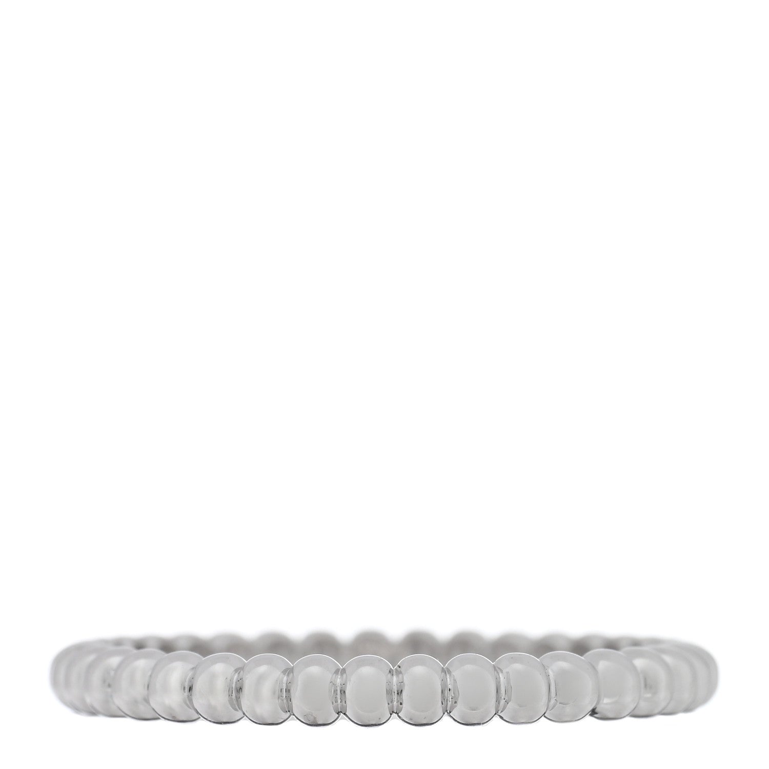 ヴァンクリーフ＆アーペル スモール ペルレ リング 18K ホワイトゴールド VAN CLEEF & ARPELS SMALL PERLÉE RING 18K WHITE GOLD