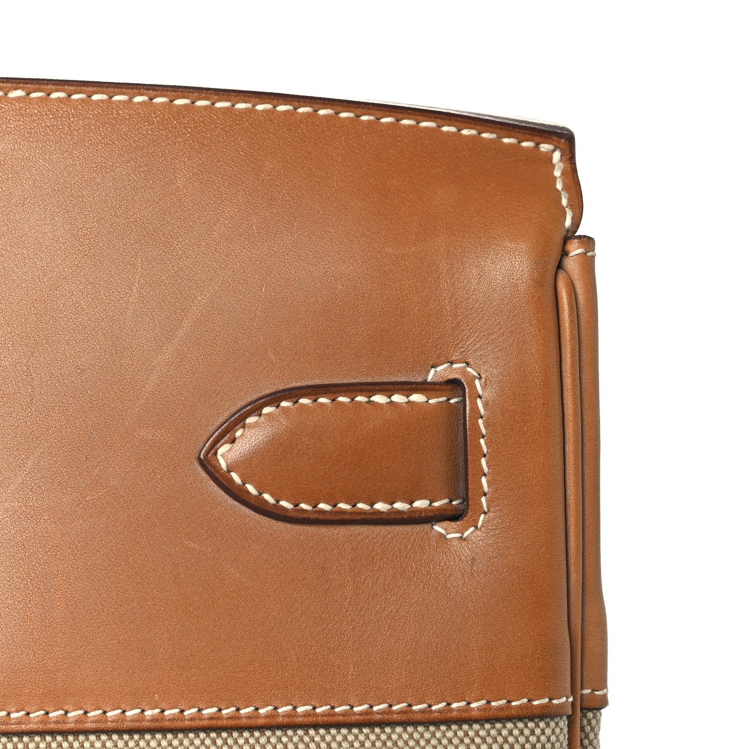 HERMES BIRKIN 40 FAUVE PAPRIKA BARENIA TOILE GOLD HARDWARE