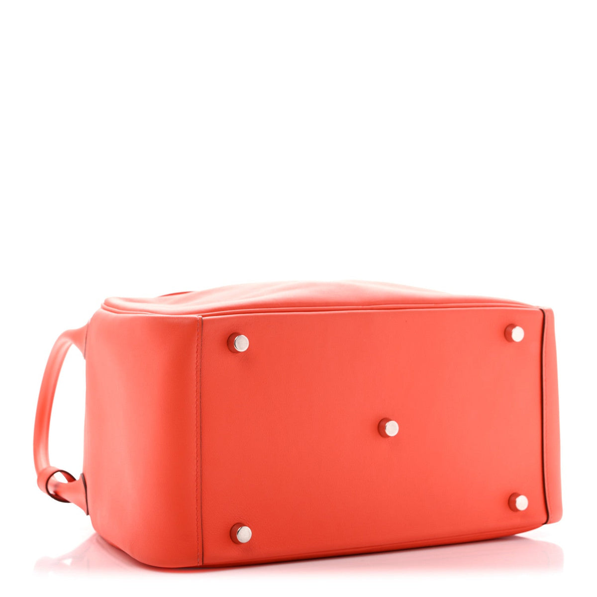 エルメス リンディ 30 Orange Poppy スイフト シルバー金具 HERMES LINDY 30 ORANGE POPPY SWIFT SILVER HARDWARE