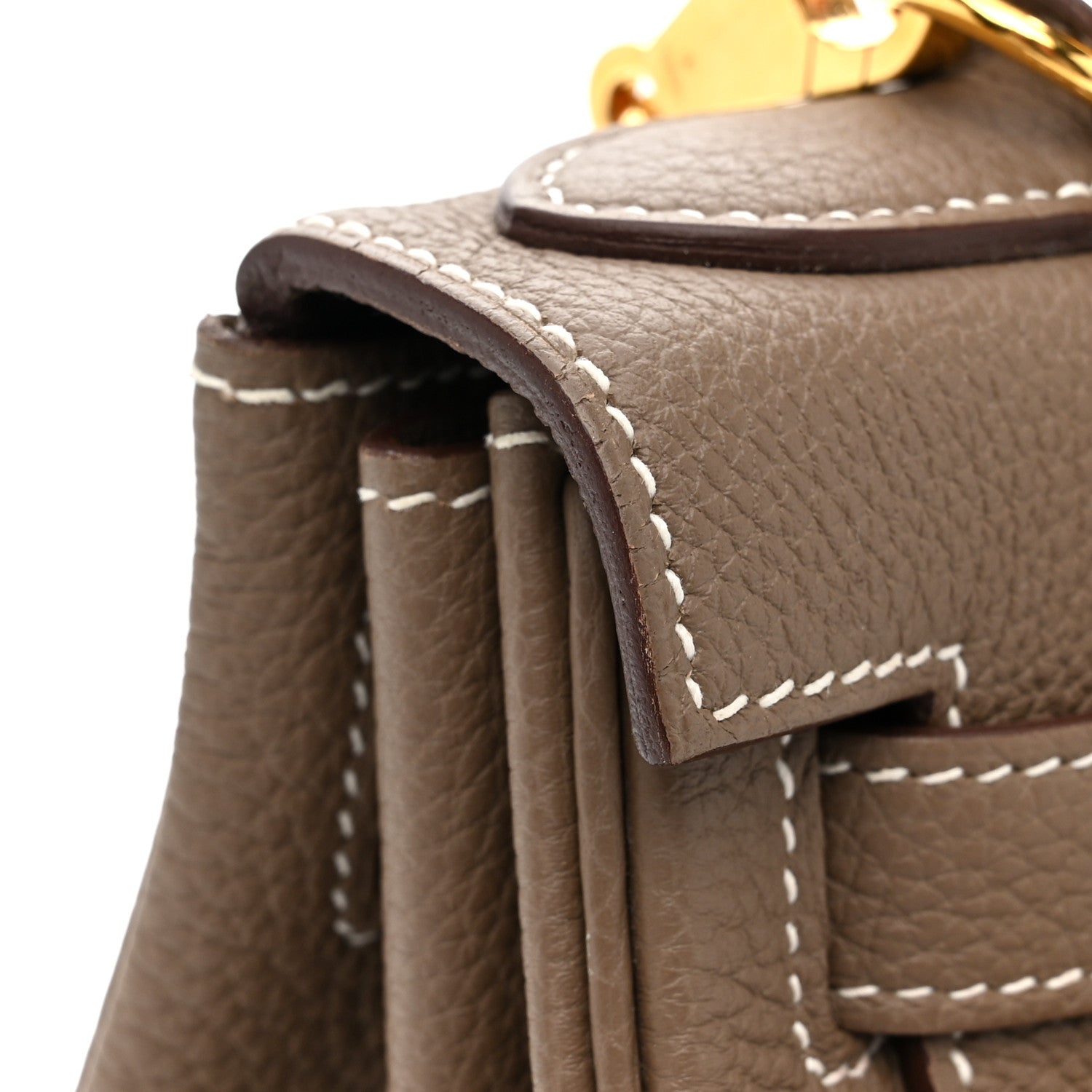 エルメス ケリー 28 内縫い Etoupe トゴ ゴールド金具 HERMES KELLY 28 RETOURNE ETOUPE TOGO GOLD HARDWARE