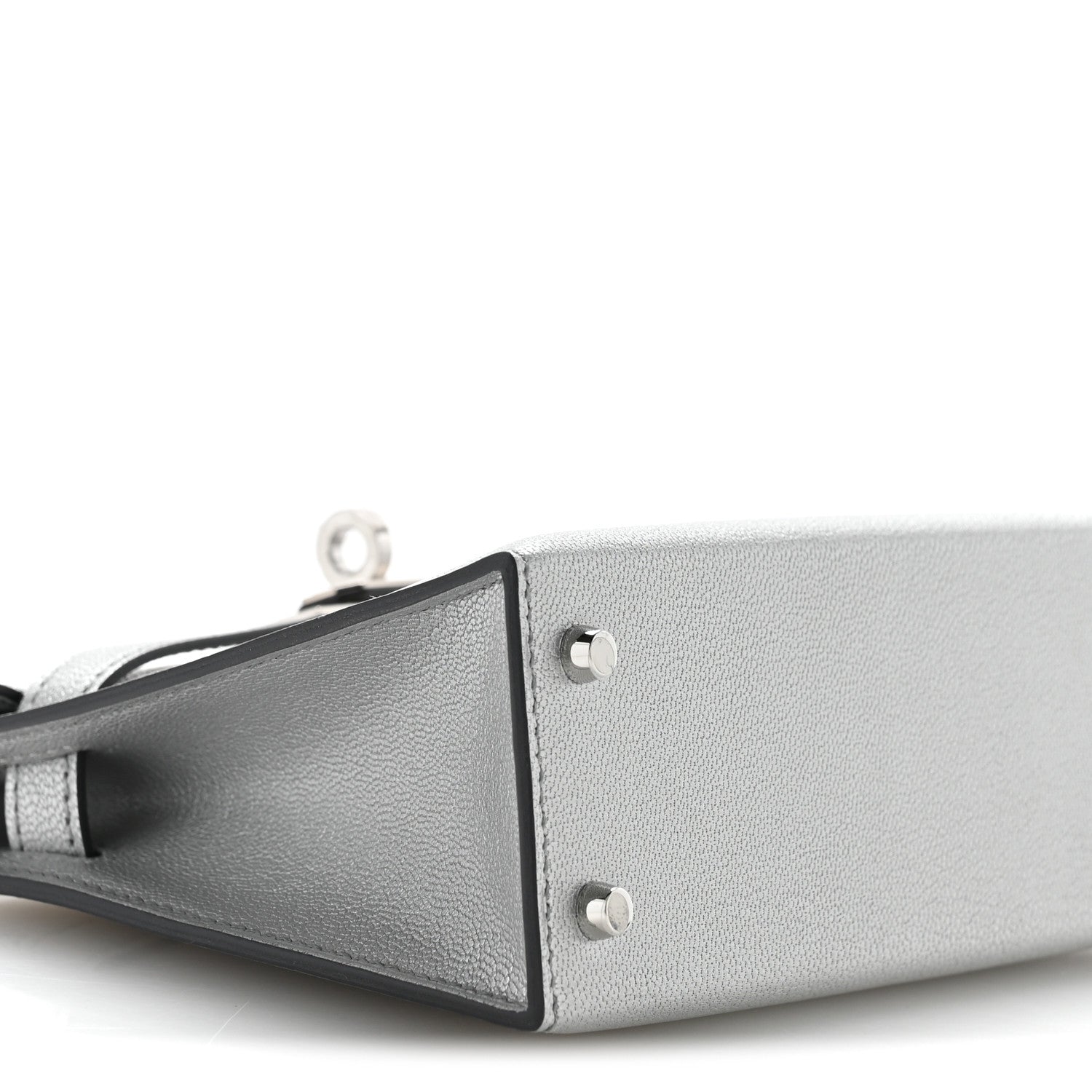エルメス ミニケリー 20 外縫い Argent シェーブル シルバー金具 HERMES MINI KELLY 20 SELLIER ARGENT CHEVRE SILVER HARDWARE