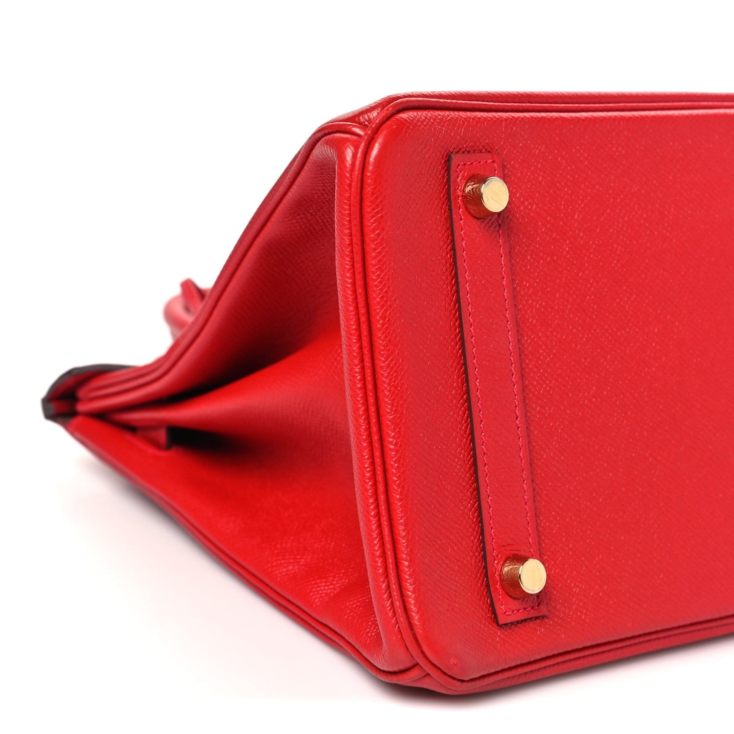 HERMES BIRKIN 30 ROUGE CASAQUE EPSOM GOLD HARDWARE