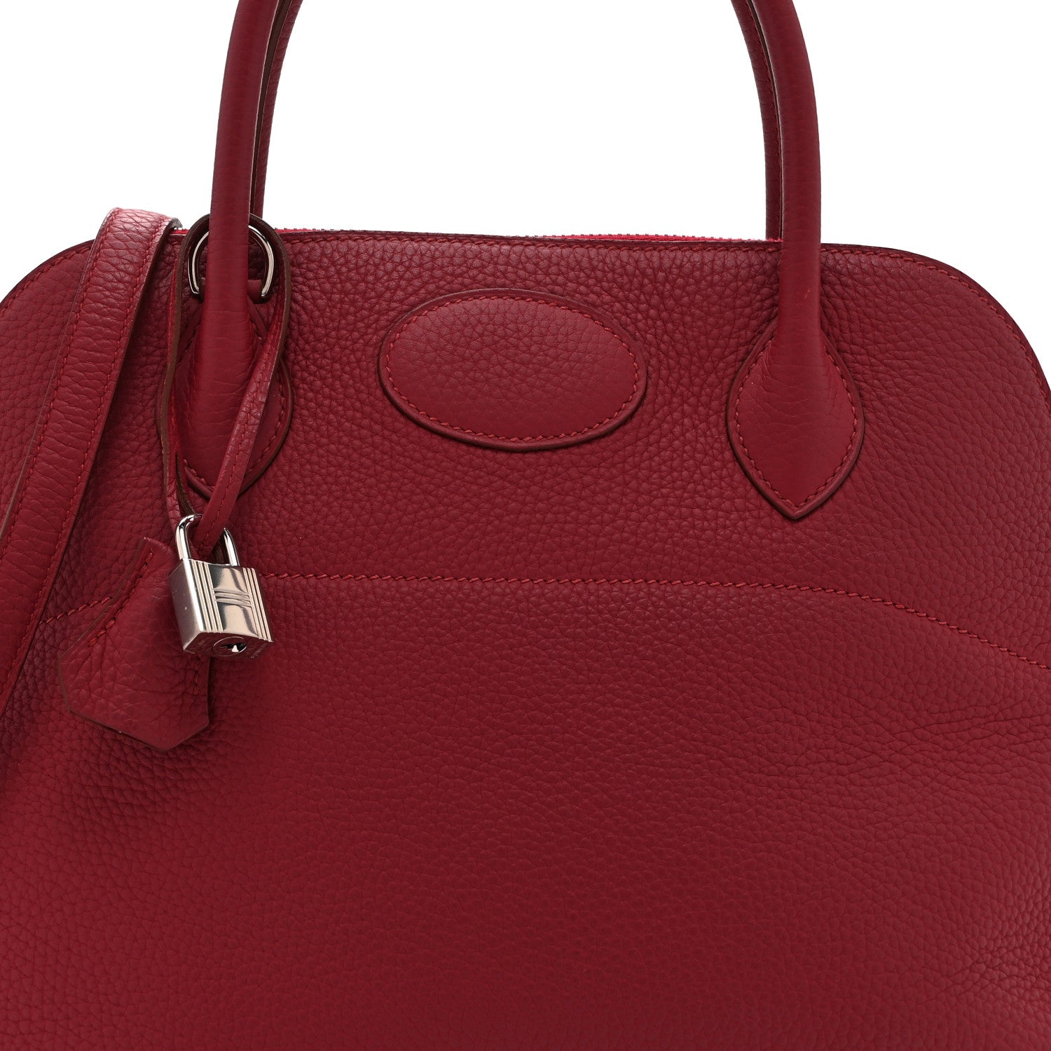エルメス ボリード 31 Rubis トリヨンクレマンス シルバー金具 HERMES BOLIDE 31 RUBIS TAURILLON CLEMENCE SILVER HARDWARE