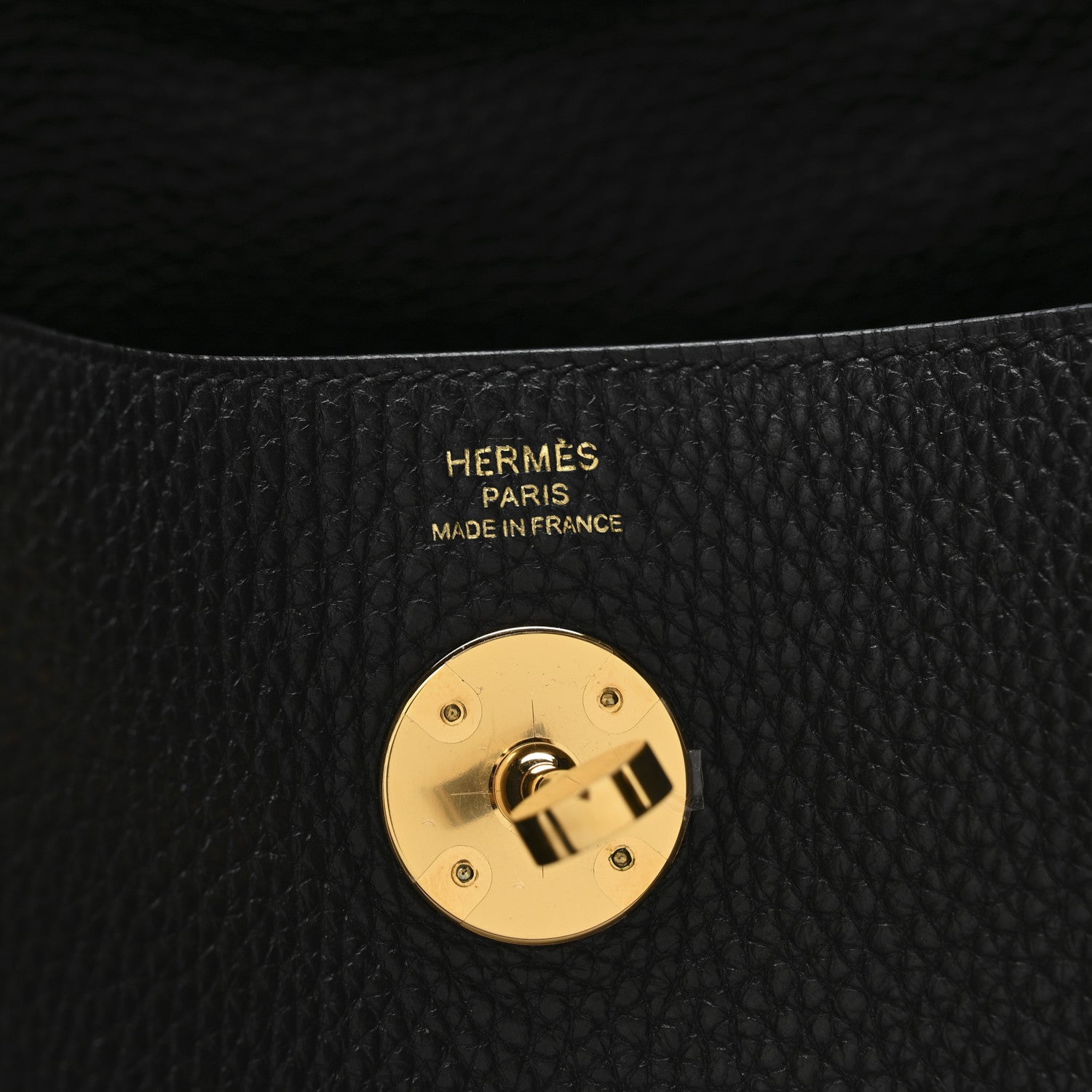 エルメス リンディ 26 Black トリヨンクレマンス ゴールド金具 HERMES LINDY 26 BLACK TAURILLON CLEMENCE GOLD HARDWARE