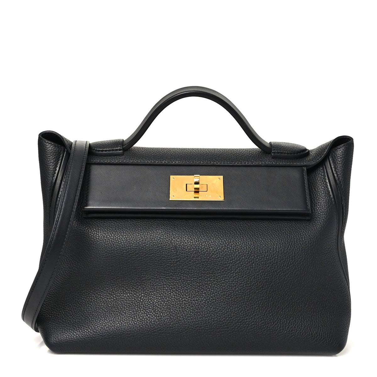 エルメス 24/24 ヴァンキャトル 29 Black スイフト / トゴ ゴールド金具 HERMES 24/24 29 BLACK SWIFT / TOGO GOLD HARDWARE