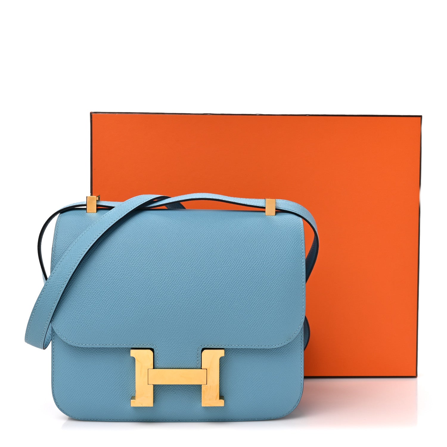 エルメス コンスタンス 24 Bleu Du Nord エプソン ゴールド金具 HERMES CONSTANCE 24 BLEU DU NORD EPSOM GOLD HARDWARE