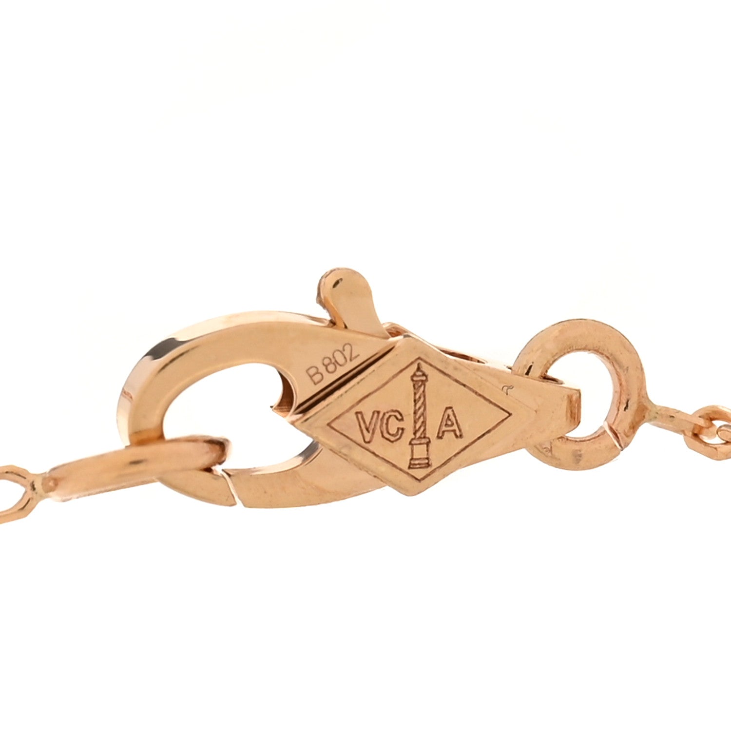 ヴァンクリーフ＆アーペル スウィートアルハンブラ ブレスレット カーネリアン 18K ローズゴールド VAN CLEEF & ARPELS SWEET ALHAMBRA BRACELET CARNELIAN 18K ROSE GOLD