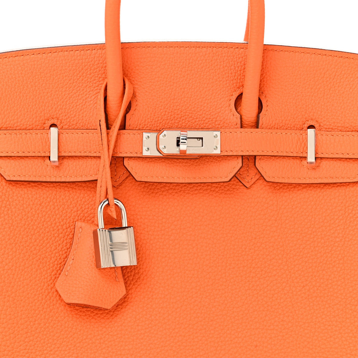 エルメス バーキン 25 Orange Minium トゴ シルバー金具 HERMES BIRKIN 25 ORANGE MINIUM TOGO SILVER HARDWARE
