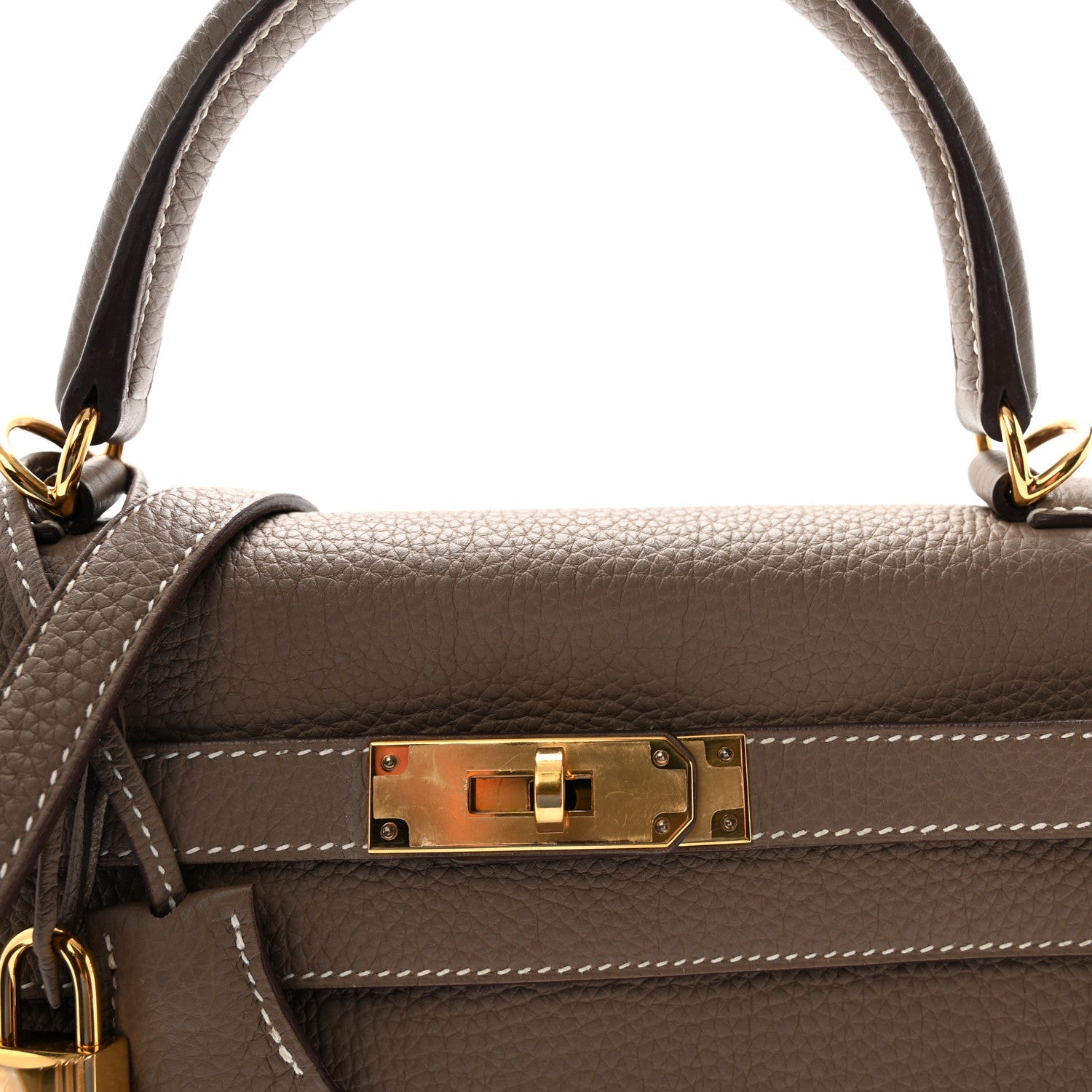 エルメス ケリー 28 内縫い Etoupe トゴ ゴールド金具 HERMES KELLY 28 RETOURNE ETOUPE TOGO GOLD HARDWARE