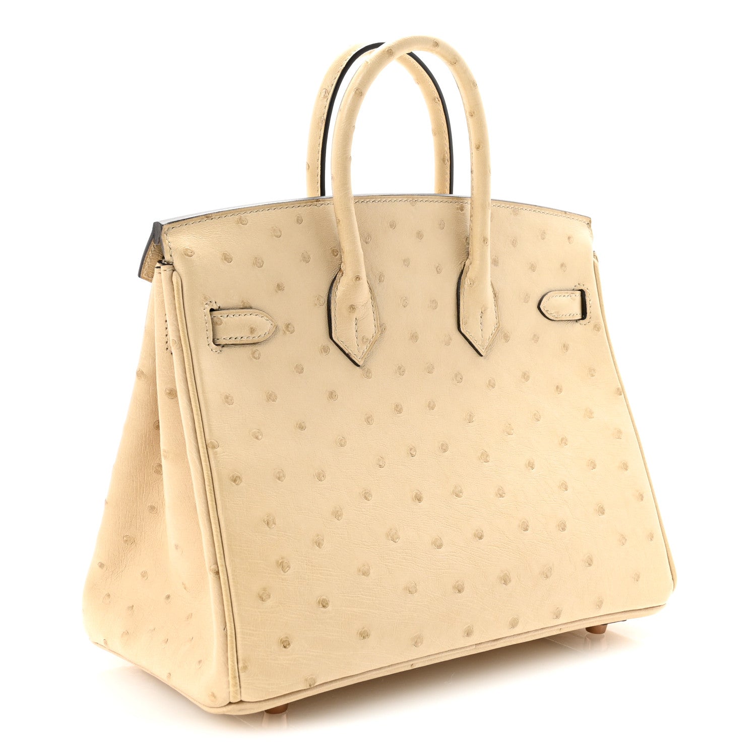 エルメス バーキン 25 Parchemin オーストリッチ ゴールド金具 HERMES BIRKIN 25 PARCHEMIN OSTRICH GOLD HARDWARE