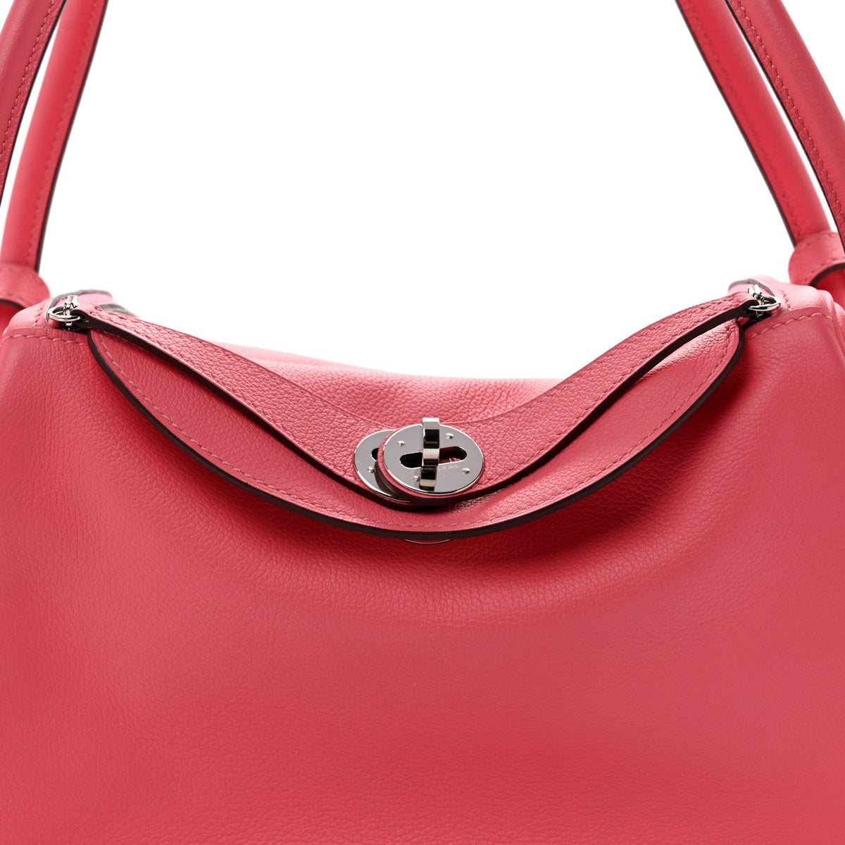エルメス リンディ 26 Rose Azalee エバーカラー シルバー金具 HERMES LINDY 26 ROSE AZALEE EVERCOLOR SILVER HARDWARE