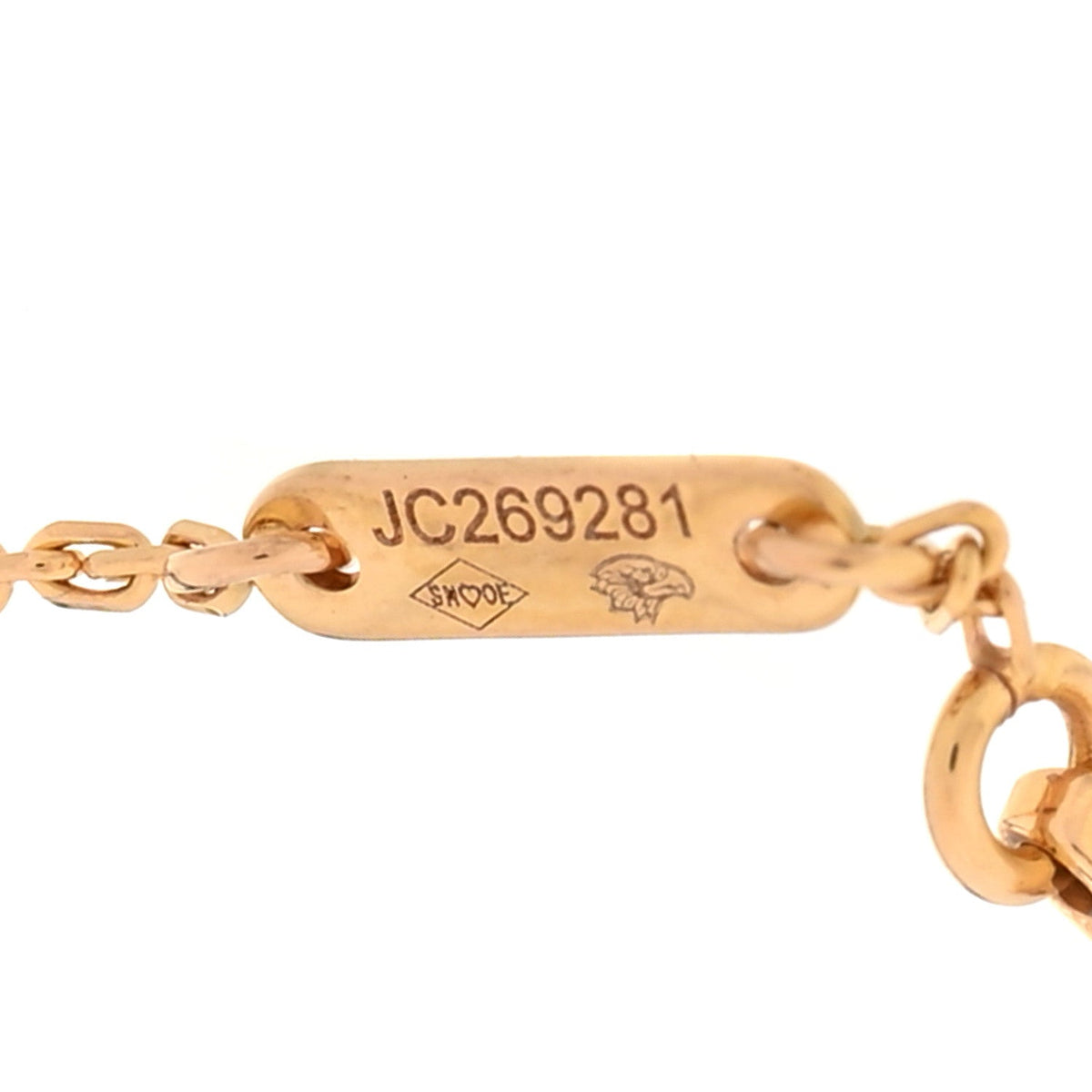 ヴァンクリーフ＆アーペル スウィートアルハンブラ ブレスレット カーネリアン 18K ローズゴールド VAN CLEEF & ARPELS SWEET ALHAMBRA BRACELET CARNELIAN 18K ROSE GOLD