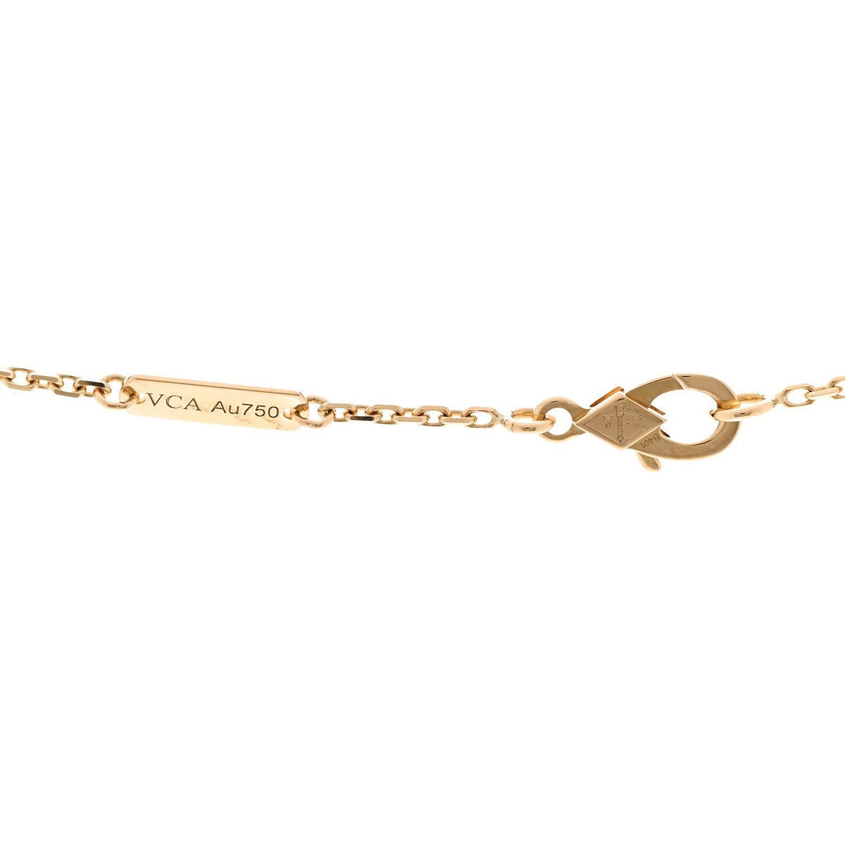 ヴァンクリーフ＆アーペル ヴィンテージアルハンブラ ペンダントネックレス ブラックオニキス 18K イエローゴールド VAN CLEEF & ARPELS VINTAGE ALHAMBRA PENDANT NECKLACE BLACK ONYX 18K YELLOW GOLD
