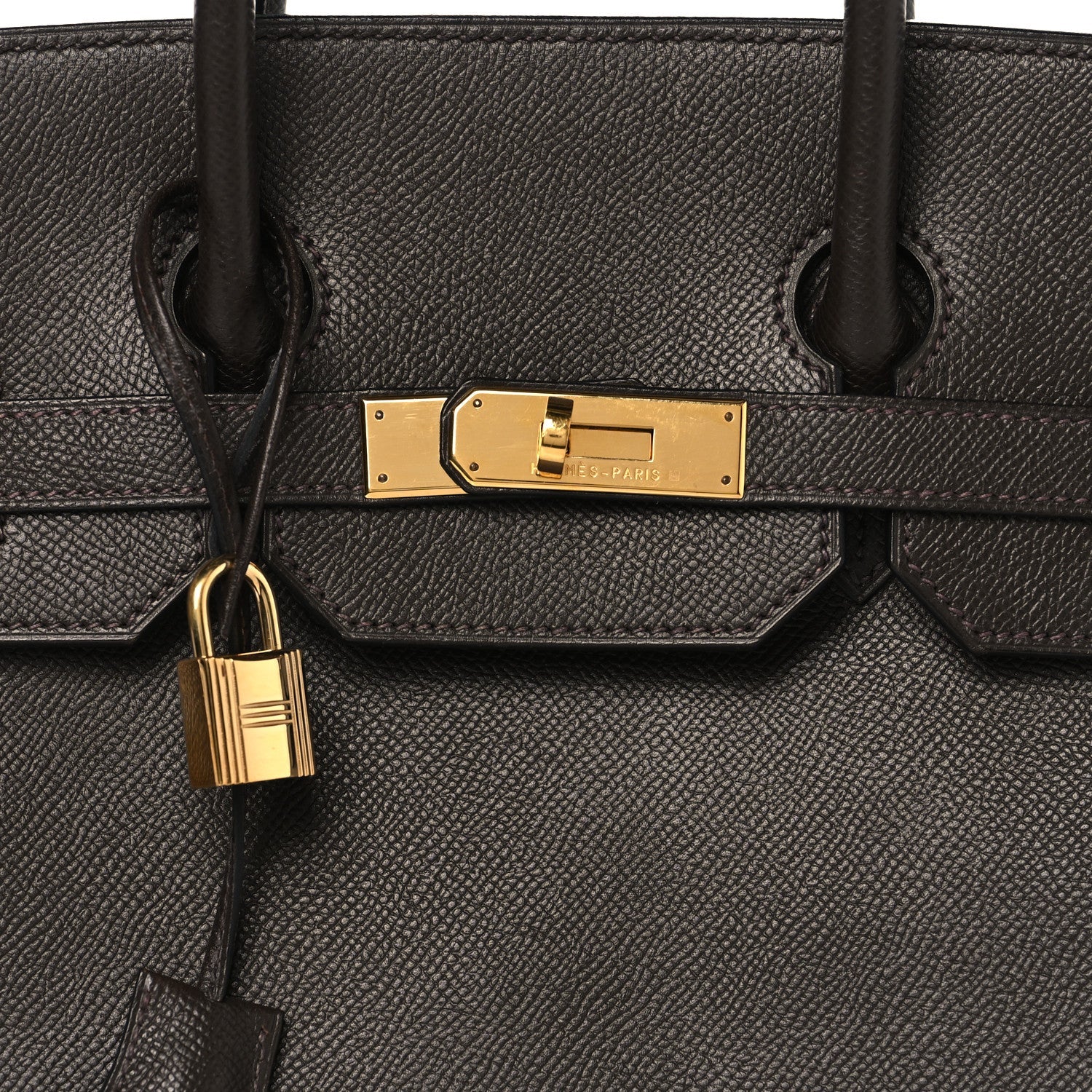 エルメス バーキン 32 Ebene クルシュベル ゴールド金具 HERMES BIRKIN 32 EBENE COURCHEVEL GOLD HARDWARE