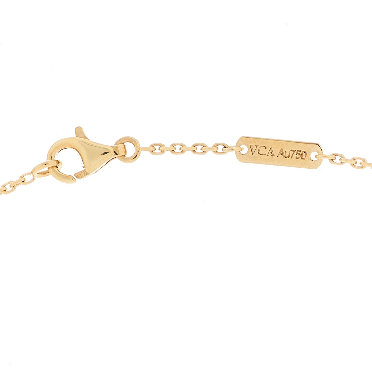 ヴァンクリーフ＆アーペル ヴィンテージアルハンブラ ペンダントネックレス ブラックオニキス 18K イエローゴールド VAN CLEEF & ARPELS VINTAGE ALHAMBRA PENDANT NECKLACE BLACK ONYX 18K YELLOW GOLD