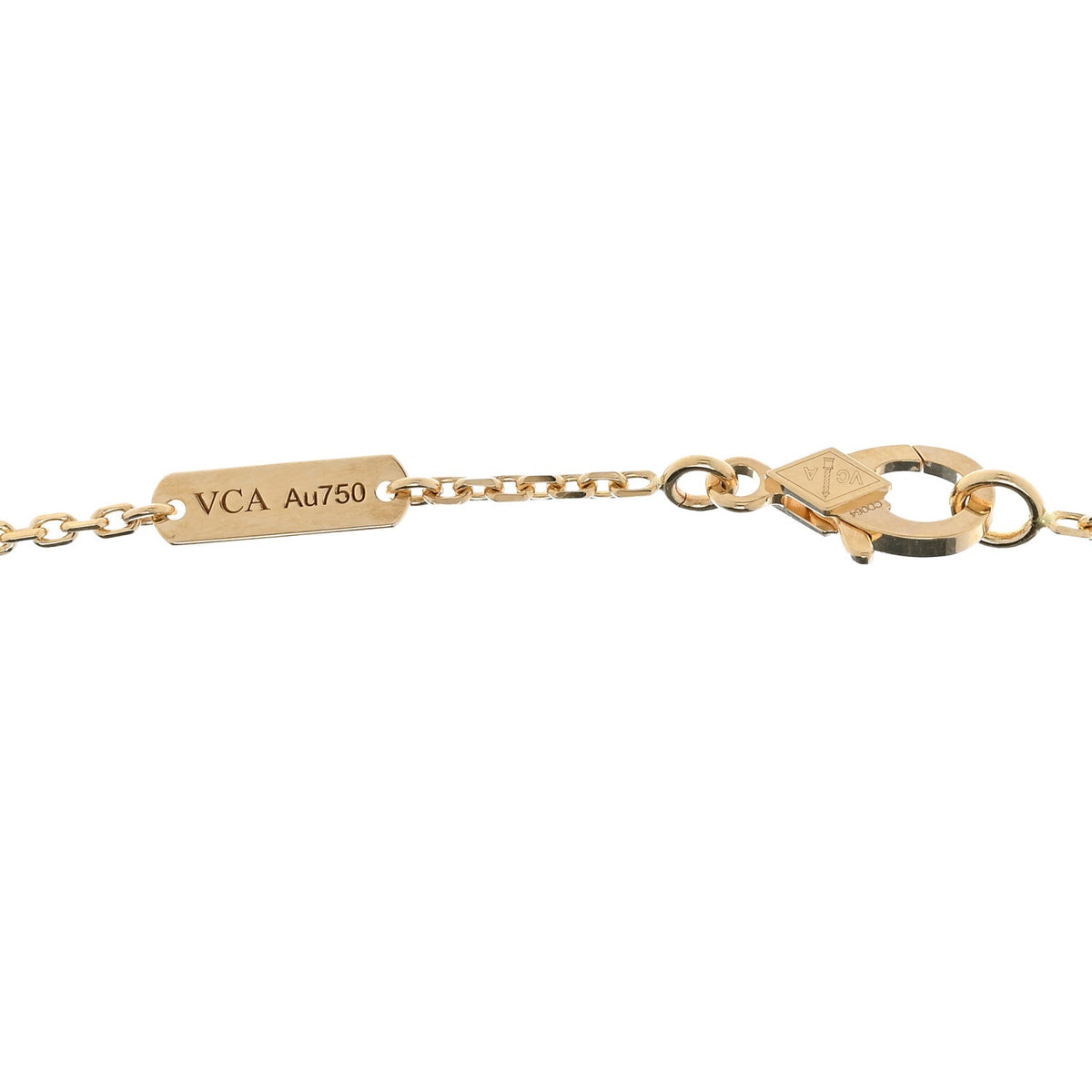 ヴァンクリーフ＆アーペル ヴィンテージアルハンブラ ペンダントネックレス カーネリアン 18K イエローゴールド VAN CLEEF & ARPELS VINTAGE ALHAMBRA PENDANT NECKLACE CARNELIAN 18K YELLOW GOLD