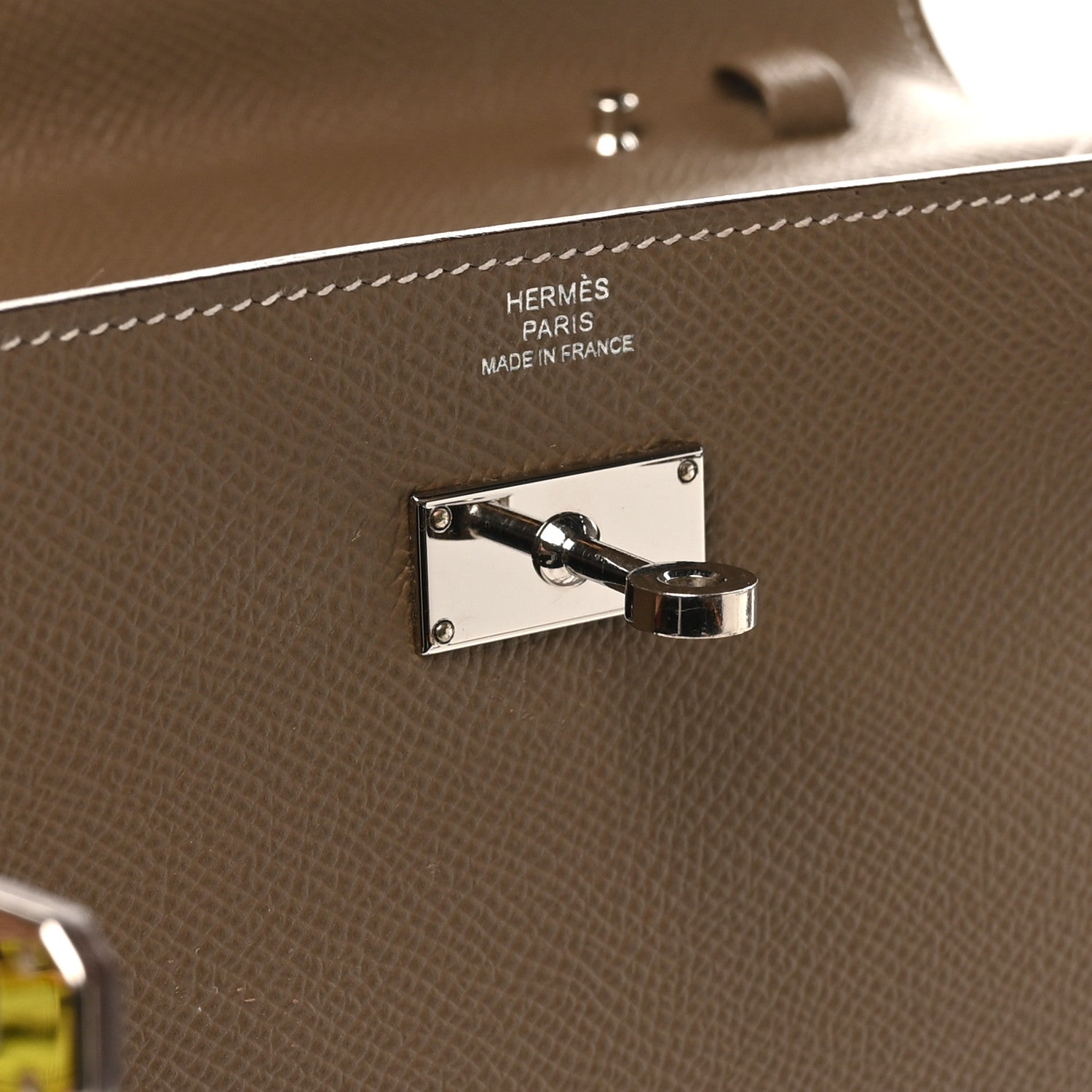 エルメス ケリートゥーゴー 長財布 Etoupe エプソン シルバー金具 HERMES KELLY TO GO WALLET ETOUPE EPSOM SILVER HARDWARE