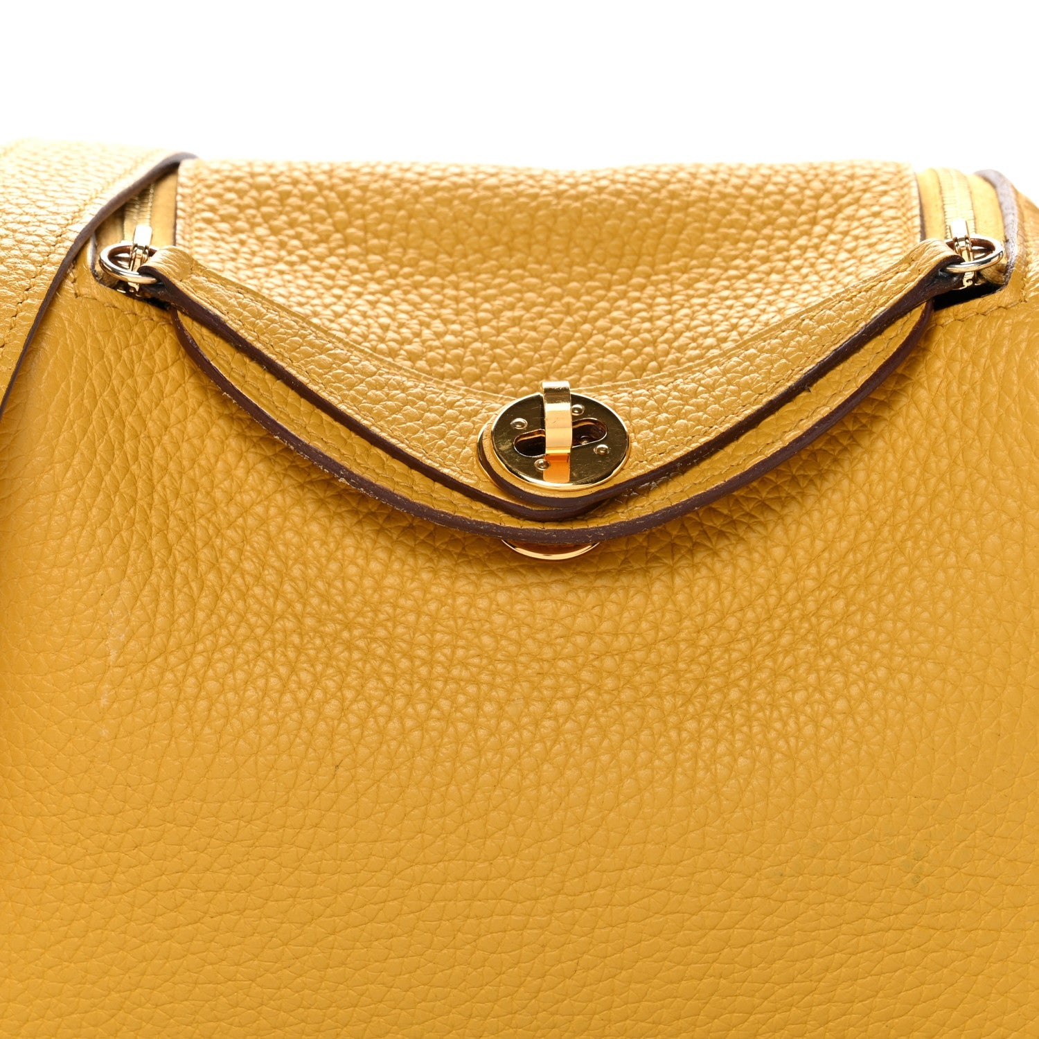 エルメス ミニリンディ 20 Sun トリヨンクレマンス ゴールド金具 HERMES MINI LINDY 20 SUN TAURILLON CLEMENCE GOLD HARDWARE