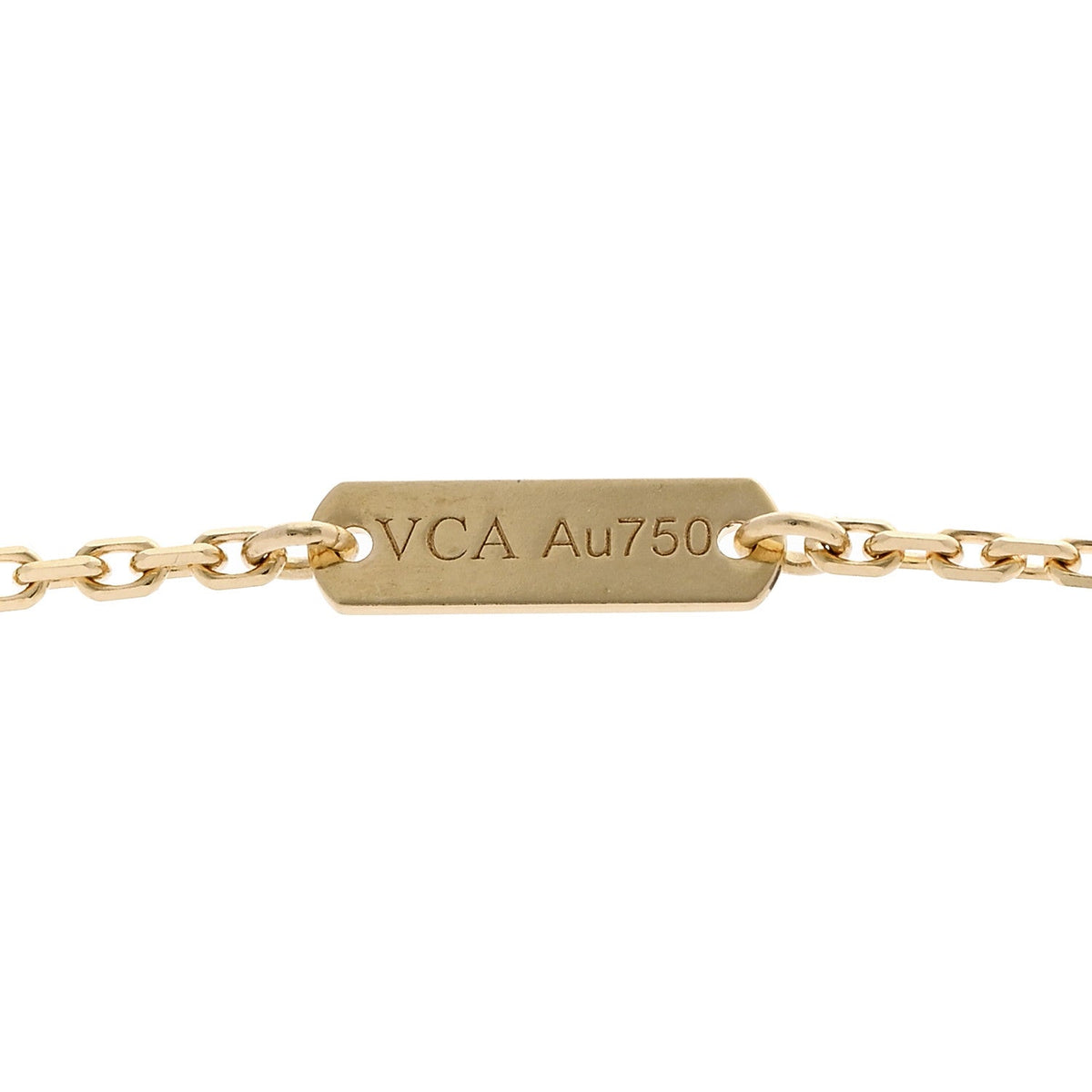 ヴァンクリーフ＆アーペル ヴィンテージアルハンブラ ペンダントネックレス カーネリアン 18K イエローゴールド VAN CLEEF & ARPELS VINTAGE ALHAMBRA PENDANT NECKLACE CARNELIAN 18K YELLOW GOLD