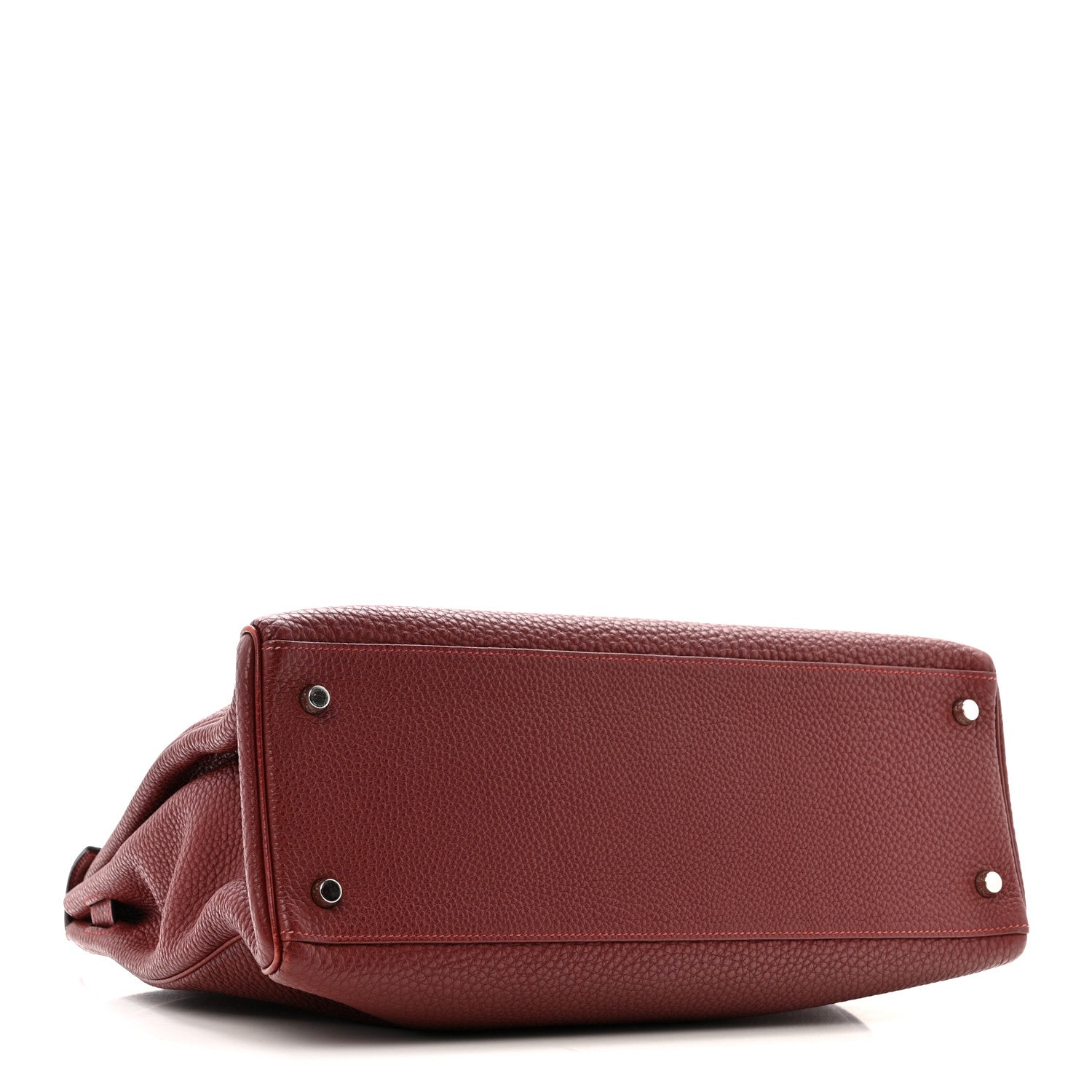 エルメス ケリー35 内縫い Rouge H トゴ シルバー金具 HERMES KELLY35 RETOURNE ROUGE H TOGO SILVER HARDWARE