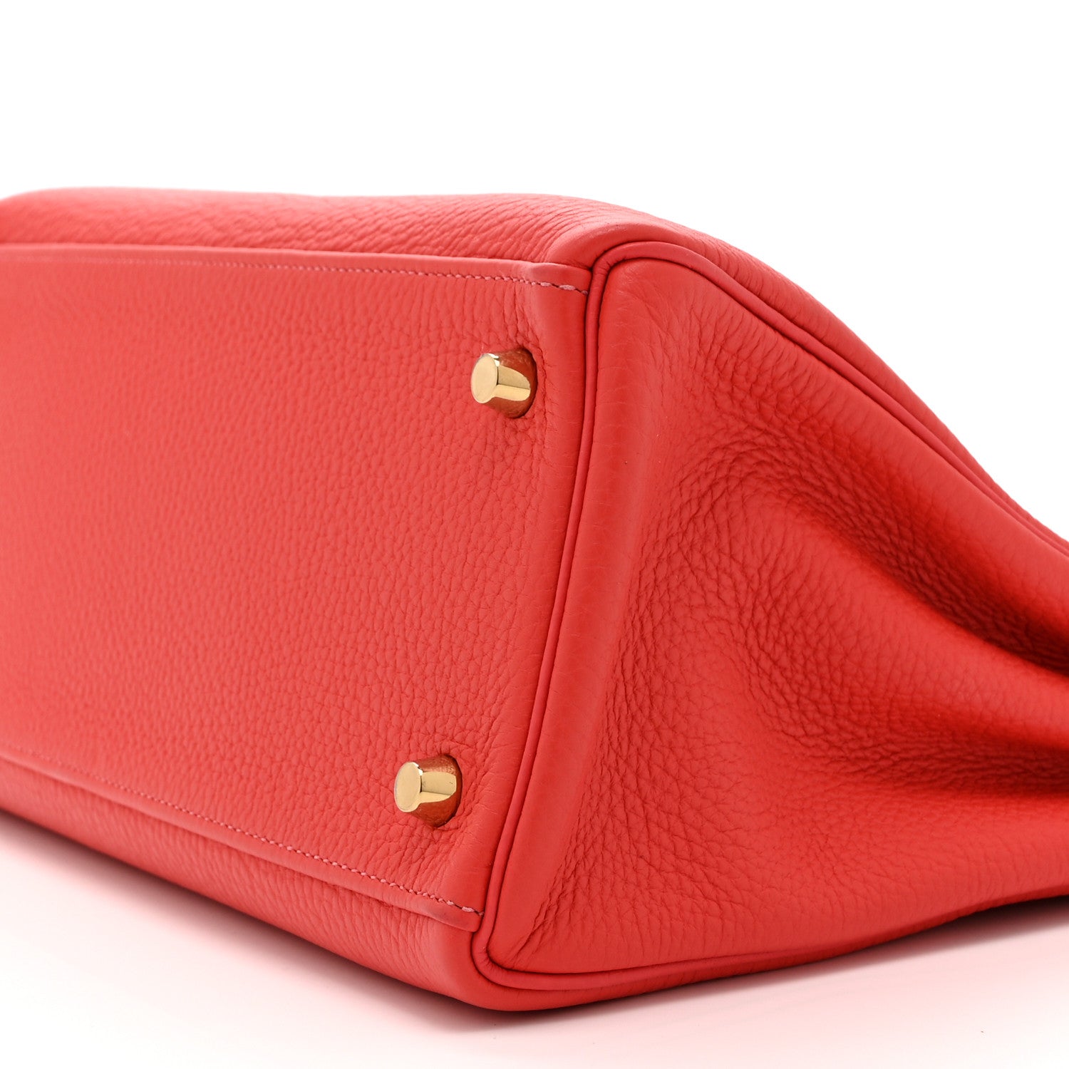 エルメス ケリー 28 内縫い Rouge Pivoine トゴ シルバー金具 HERMES KELLY 28 RETOURNE ROUGE PIVOINE TOGO SILVER HARDWARE