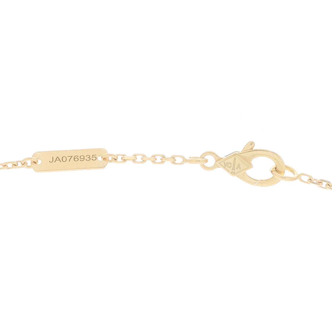 ヴァンクリーフ＆アーペル ヴィンテージアルハンブラ ペンダントネックレス カーネリアン 18K イエローゴールド VAN CLEEF & ARPELS VINTAGE ALHAMBRA PENDANT NECKLACE CARNELIAN 18K YELLOW GOLD