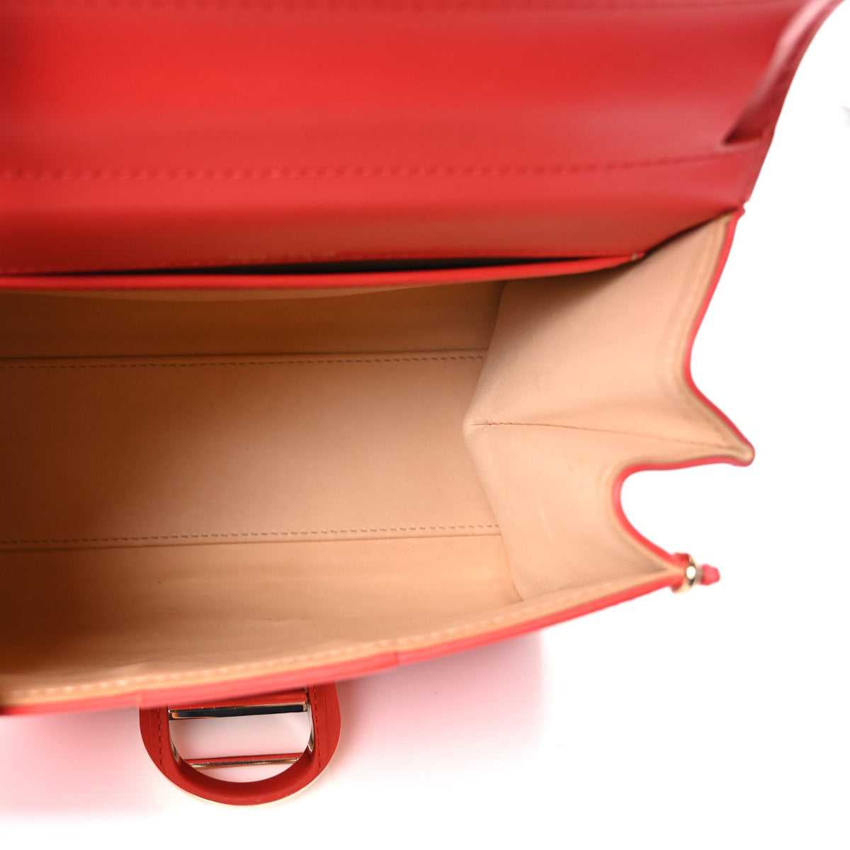 デルヴォー ブリヨン ミニ ショルダーバッグ Red ボックスカーフスキン ゴールド金具 DELVAUX BRILLANT MINI SHOULDER BAG RED BOX CALFSKIN GOLD HARDWAREソフトパン