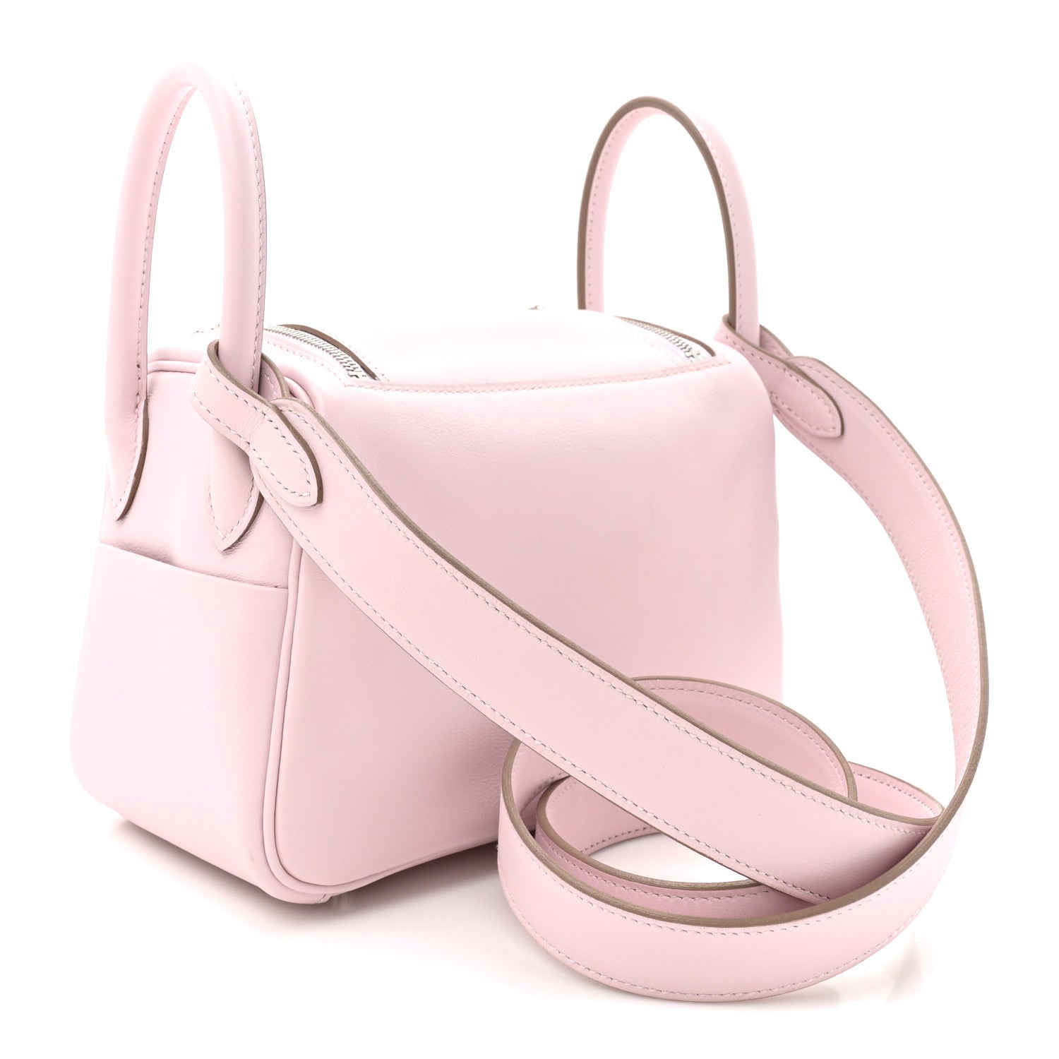 エルメス リンディ 20 ヴェルソ Mauve Pale Gold スイフト シルバー金具 HERMES LINDY 20 VERSO MAUVE PALE GOLD SWIFT SILVER HARDWARE