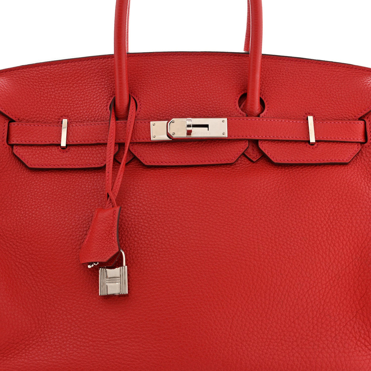 エルメス バーキン 35 Rouge Casaque トゴ シルバー金具 HERMES BIRKIN 35 ROUGE CASAQUE TOGO SILVER HARDWARE
