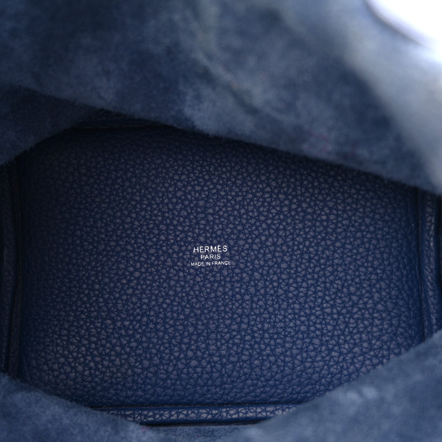 エルメス ピコタンロック PM 18 Bleu Saphir トリヨンクレマンス シルバー金具 HERMES PICOTIN LOCK PM 18 BLEU SAPHIR TAURILLON CLEMENCE SILVER HARDWARE