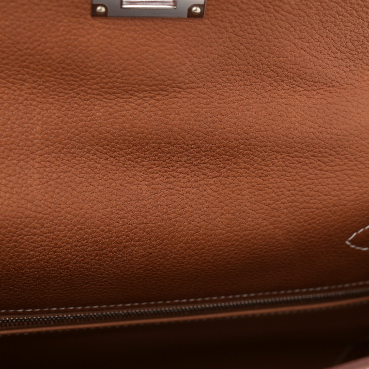 エルメス ケリー 28 内縫い Fauve バレニア フォーブール シルバー金具 HERMES KELLY 28 RETOURNE FAUVE BARENIA FAUBOURG SILVER HARDWARE