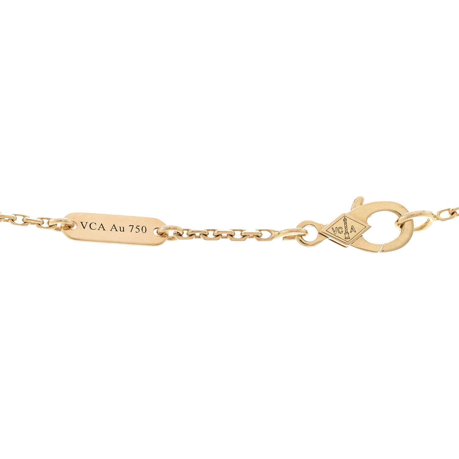 ヴァンクリーフ＆アーペル ヴィンテージアルハンブラ ペンダントネックレス マラカイト 18K イエローゴールド VAN CLEEF & ARPELS VINTAGE ALHAMBRA PENDANT NECKLACE MALACHITE 18K YELLOW GOLD