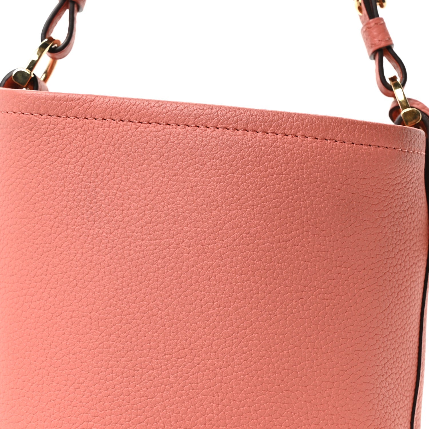 デルヴォー ミニ デイリー サーピケ バケット Pink トリヨン ゴールド金具 DELVAUX MINI DAILY SURPIQUE BUCKET PINK TAURILLON GOLD HARDWARE