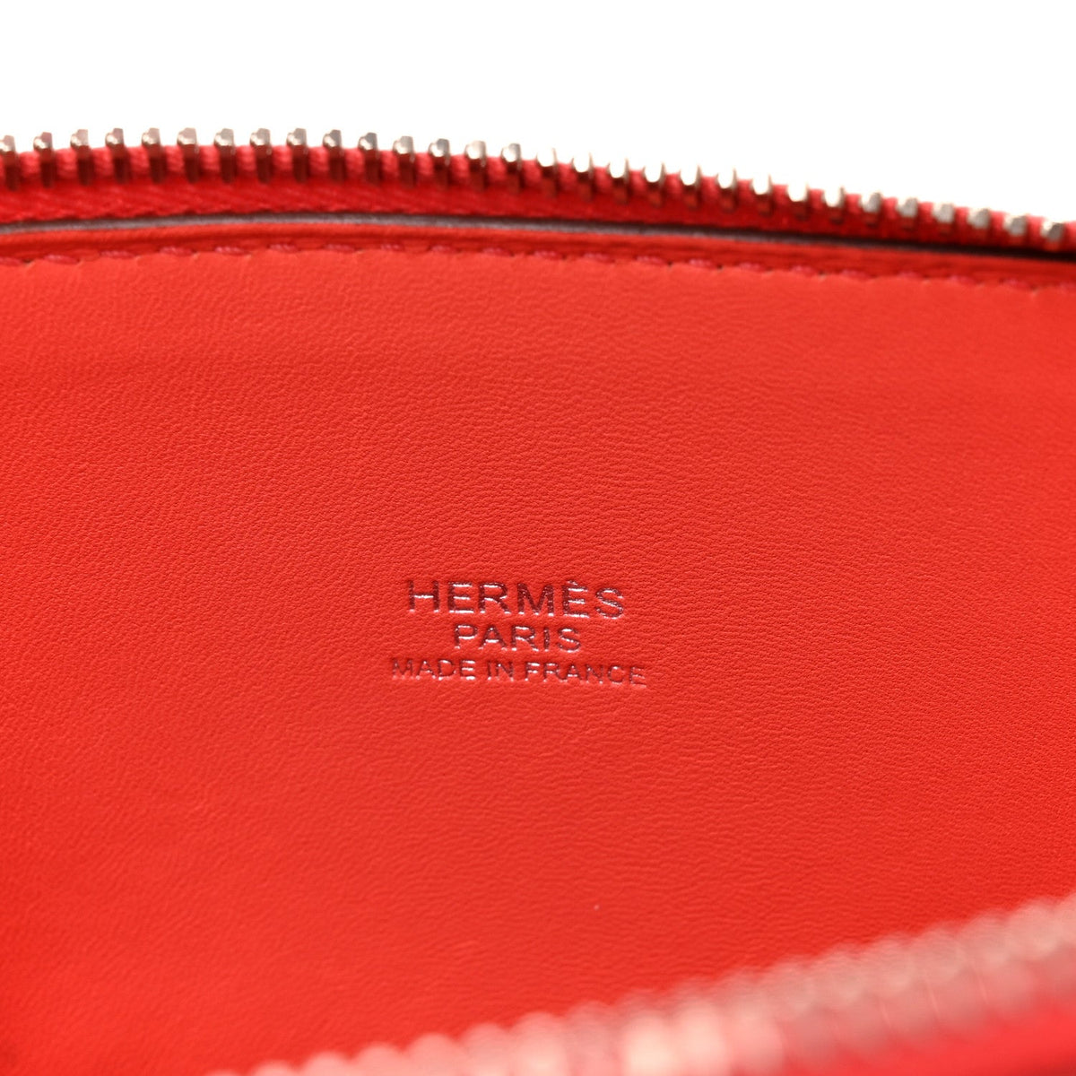 Hermès Bolide 27 Rouge Pivoine Epsom Silver Hardware