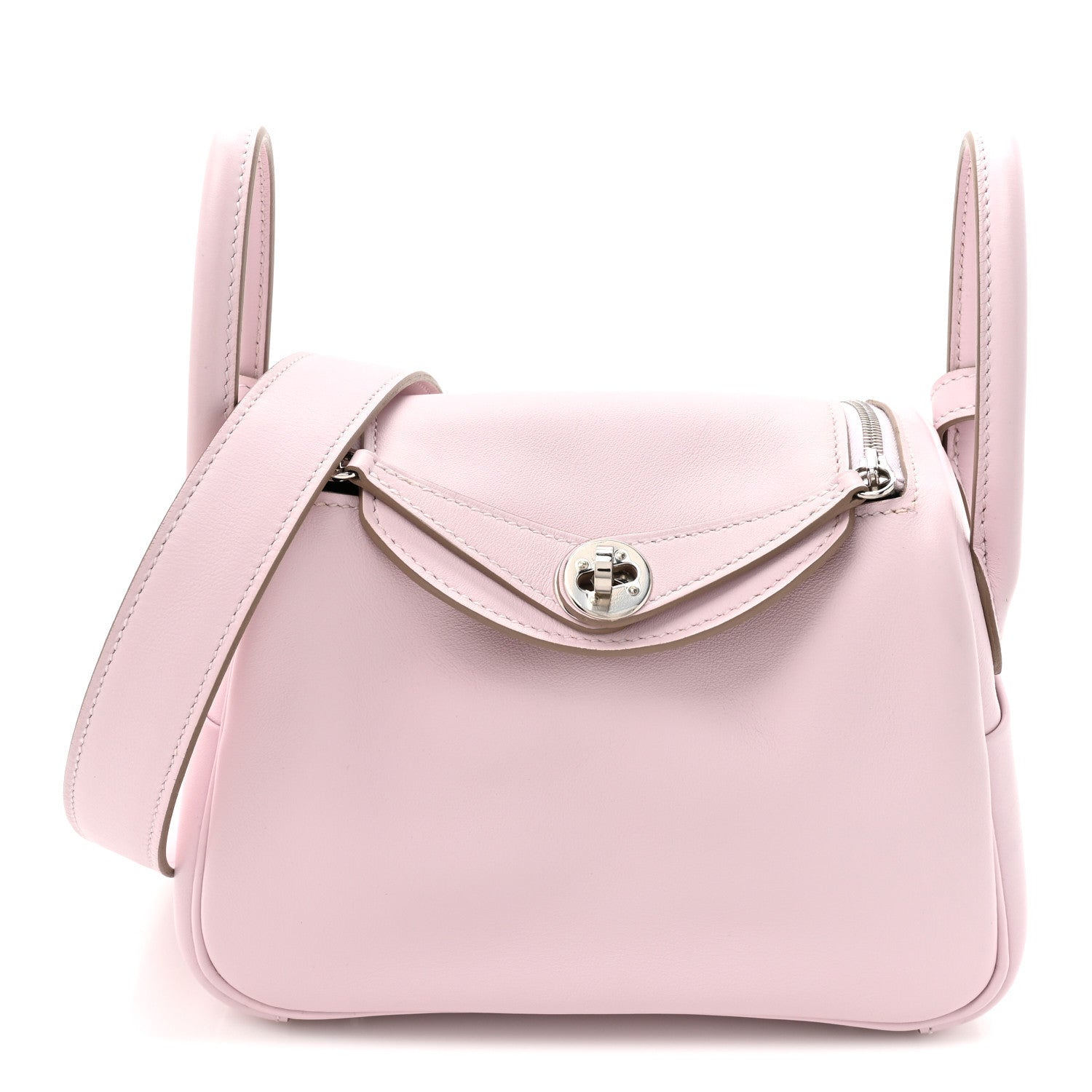 エルメス リンディ 20 ヴェルソ Mauve Pale Gold スイフト シルバー金具 HERMES LINDY 20 VERSO MAUVE PALE GOLD SWIFT SILVER HARDWARE